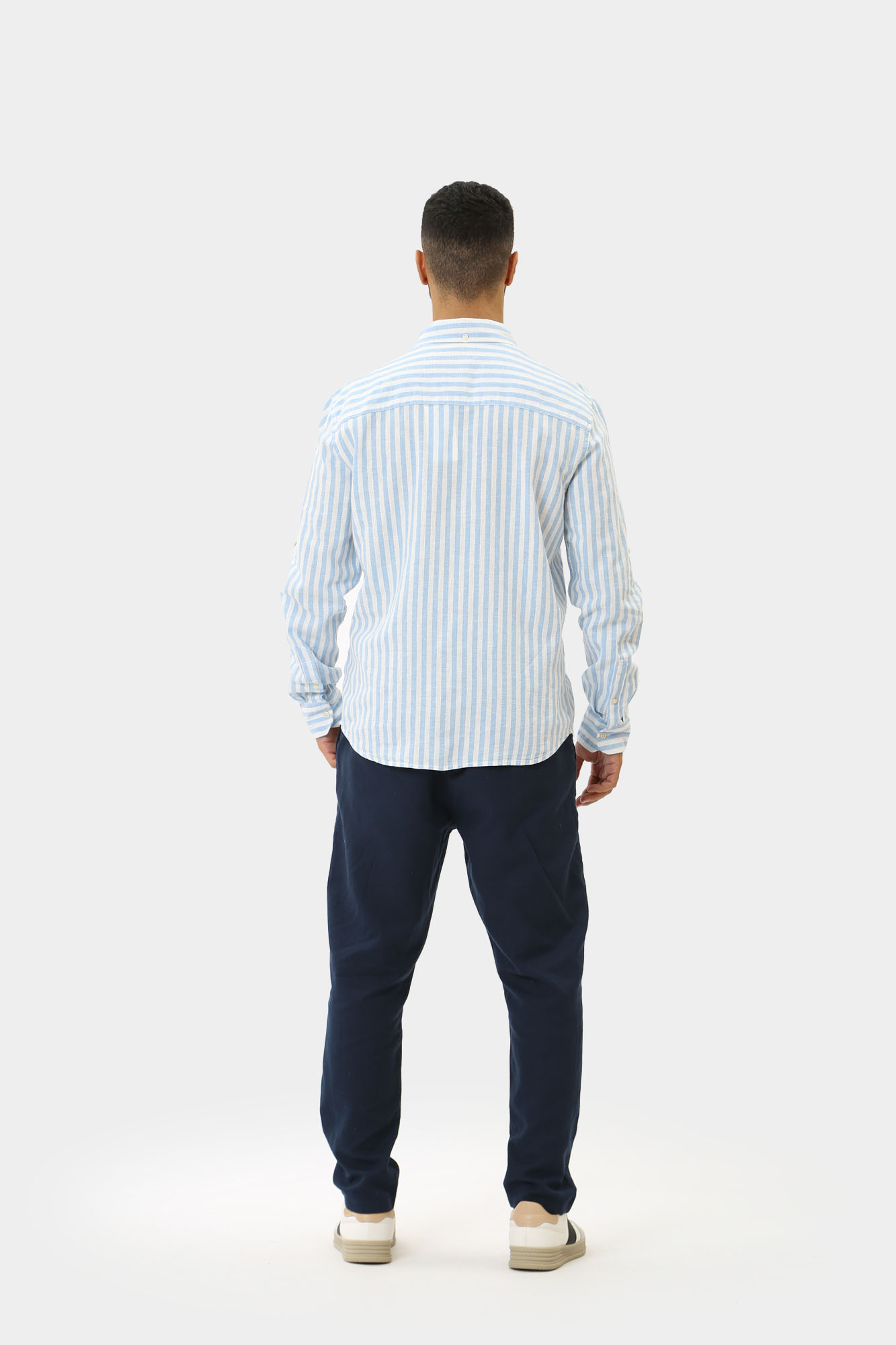 1015235 Рубашка с длинным рукавом Mustang Белый