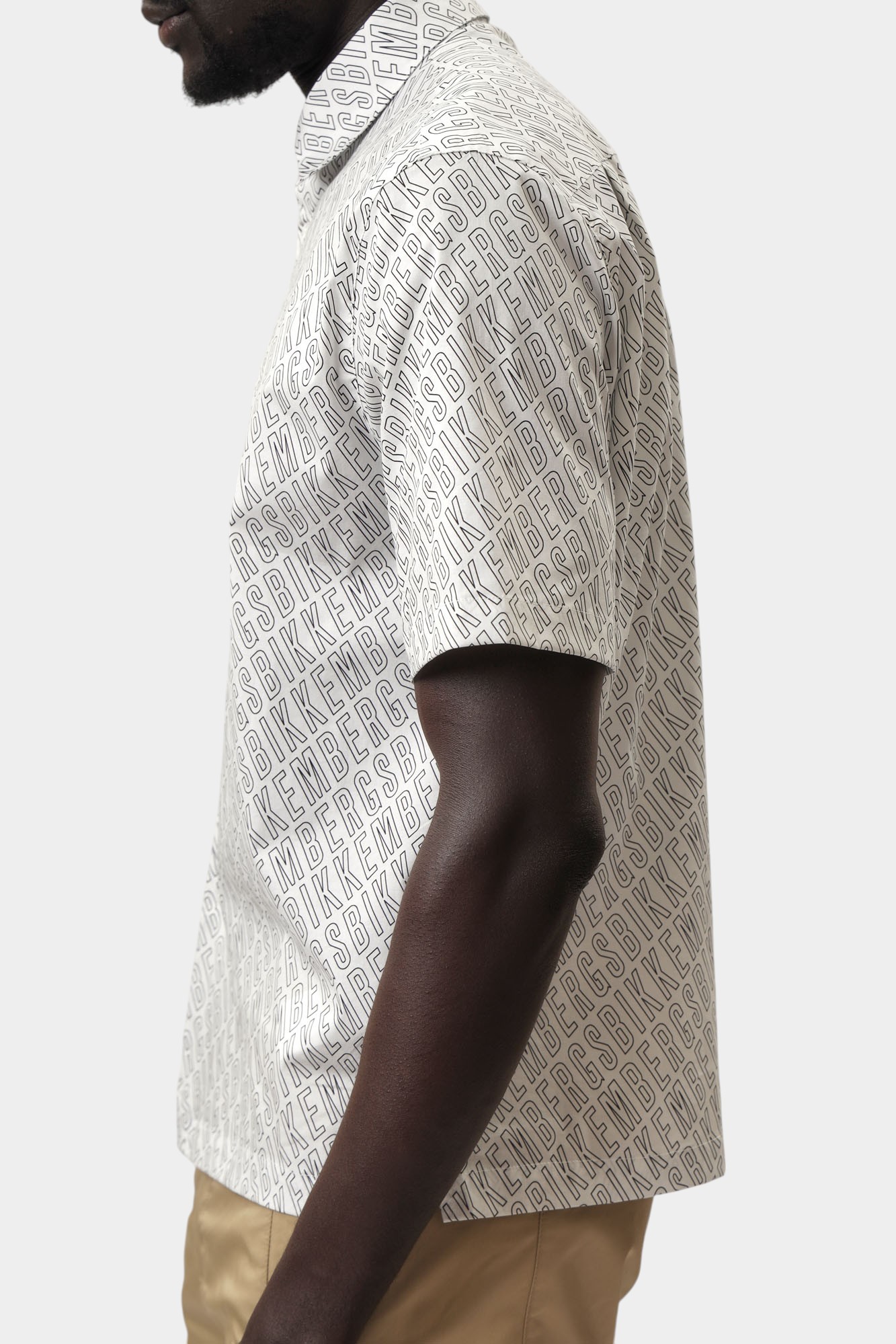 BMS0938 Рубашка Bikkembergs Белый