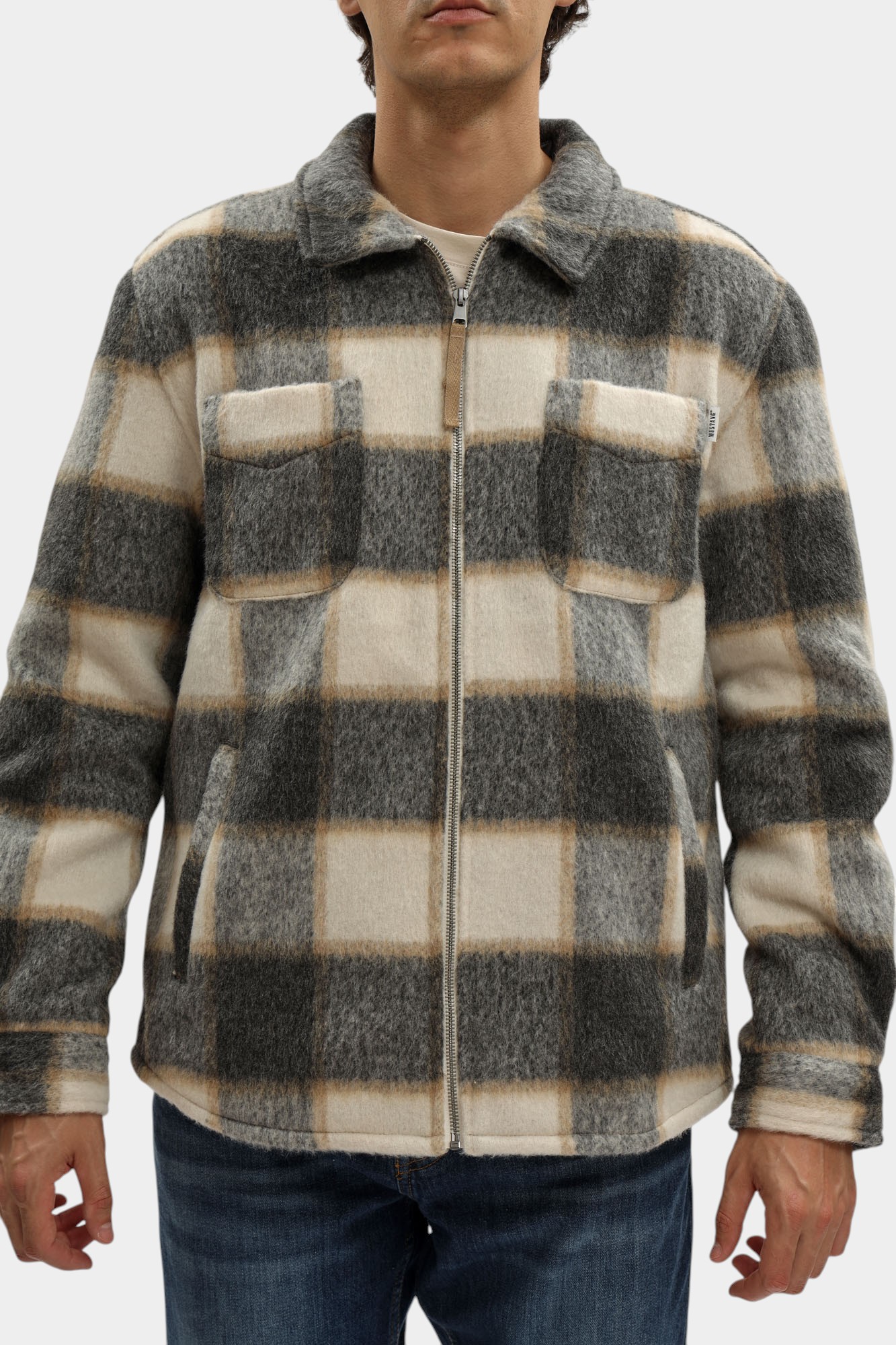 1016893 Куртка лёгкая Mustang Коричневый