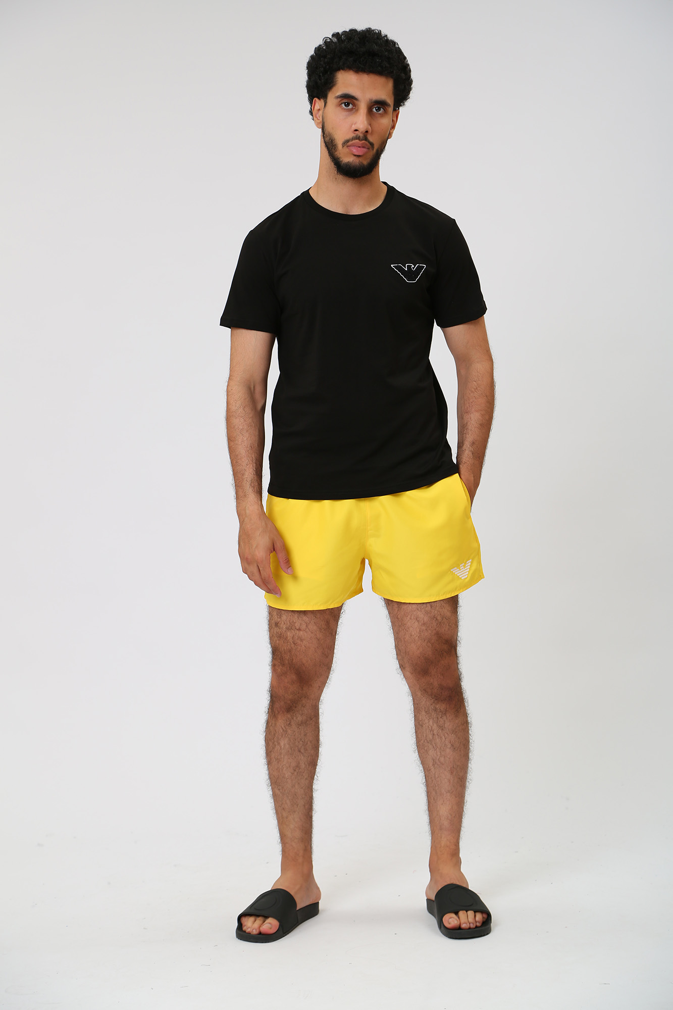 Шорты плавательные  Emporio Armani Желтый