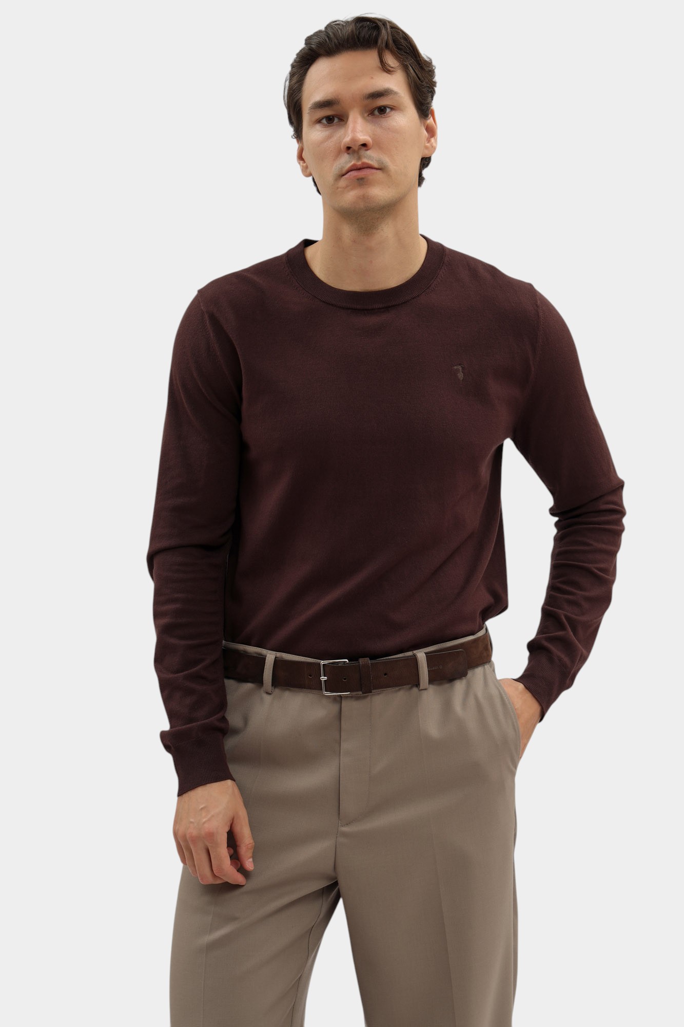 M0168000018N-MK601K01-48SM Джемпер Trussardi Коричневый