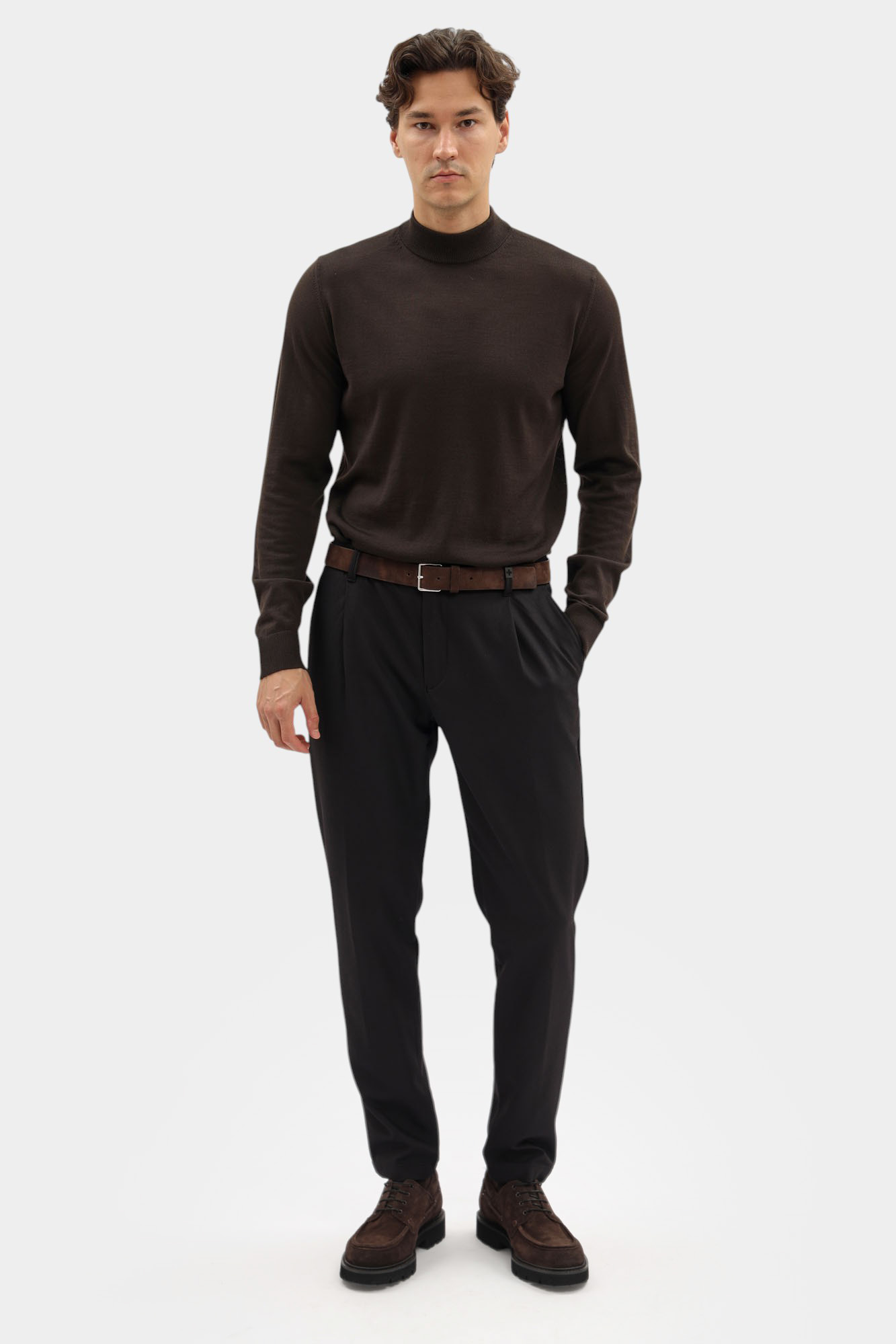 30043687_10018697 Джемпер Strellson Коричневый