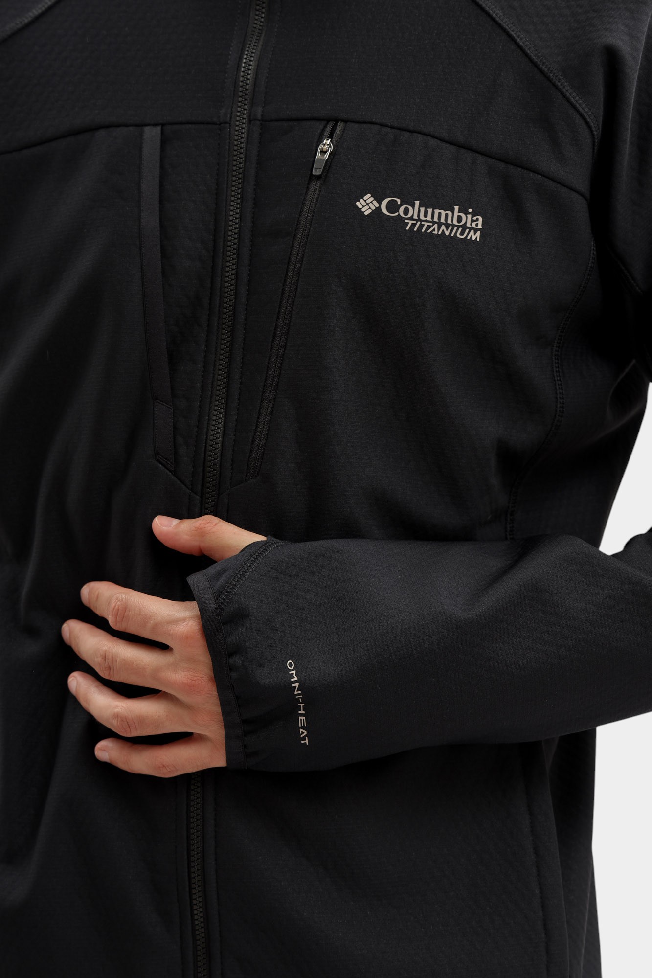 Куртка трикотажная Columbia Черный