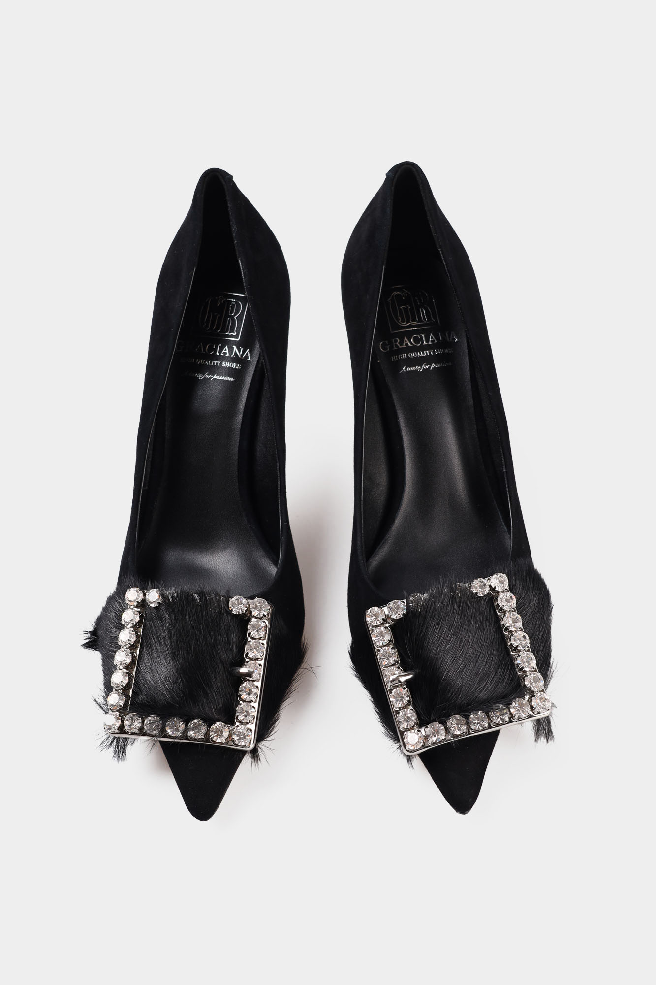 FS8528-166 Лодочки Graciana Черный