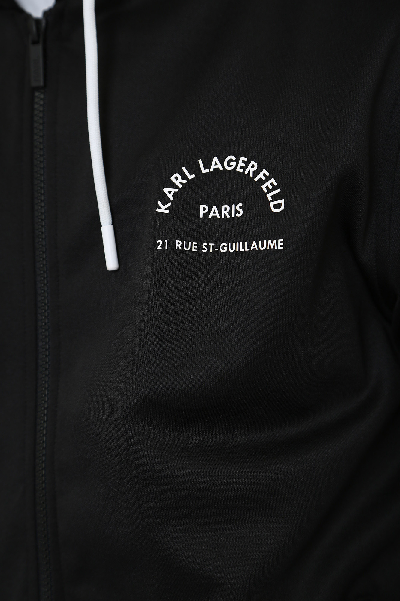 532905_705430 Толстовка с капюшоном Karl Lagerfeld Черный