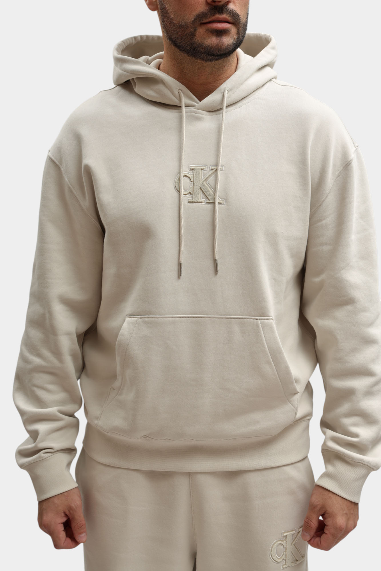 LV04RD250G Худи Calvin Klein Jeans Бежевый