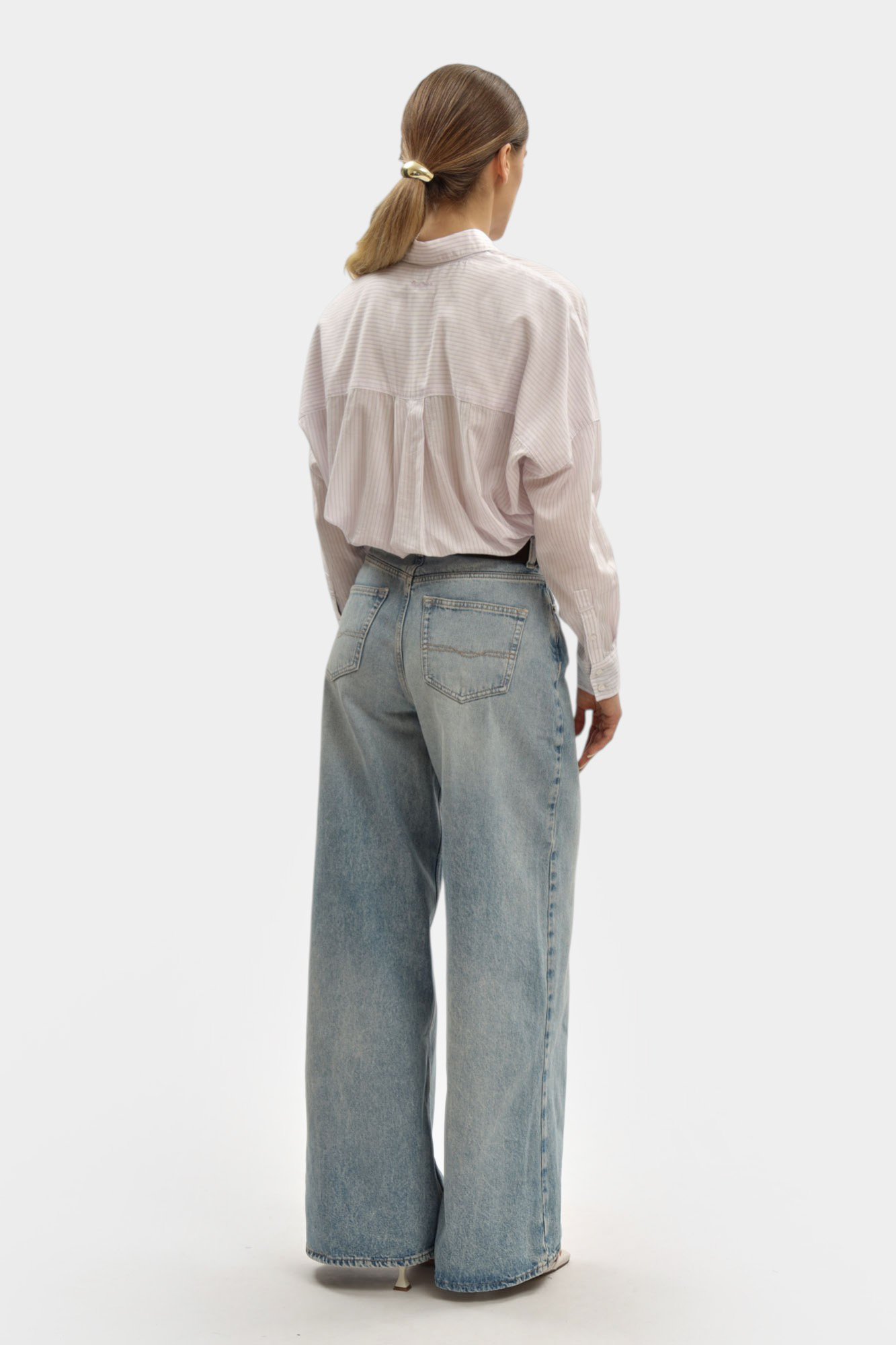 Рубашка с длинным рукавом Pepe Jeans Фиолетовый