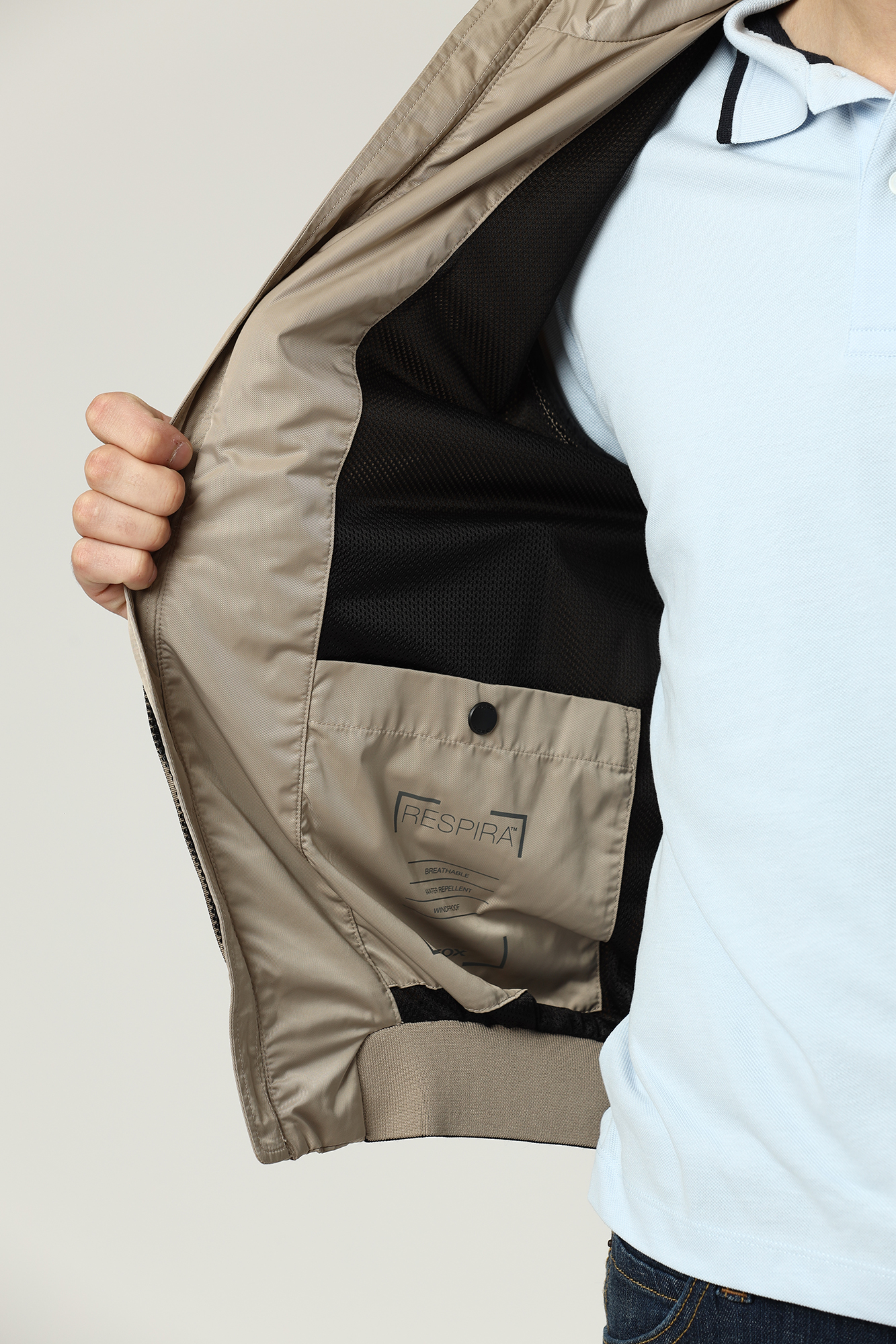 M2520QT2600F Куртка бомбер Geox Бежевый