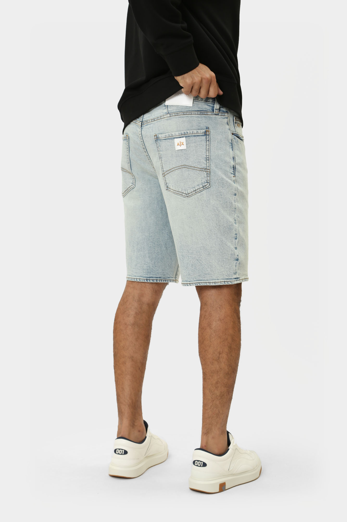 3DZJ65_Z1XLZ_25EU Шорты джинсовые Armani Exchange Синий