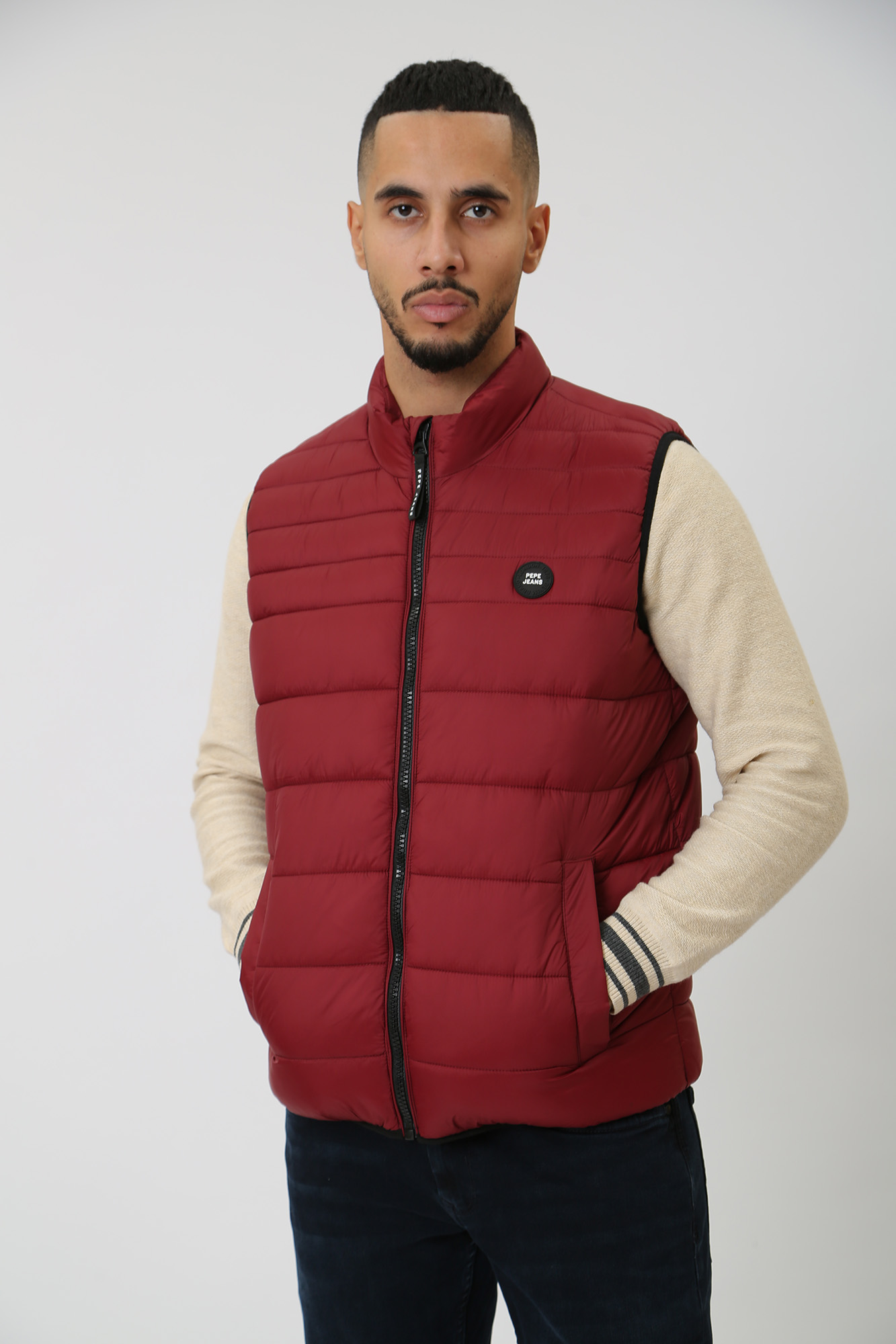 PM402862 Жилет утепленный Pepe Jeans Красный