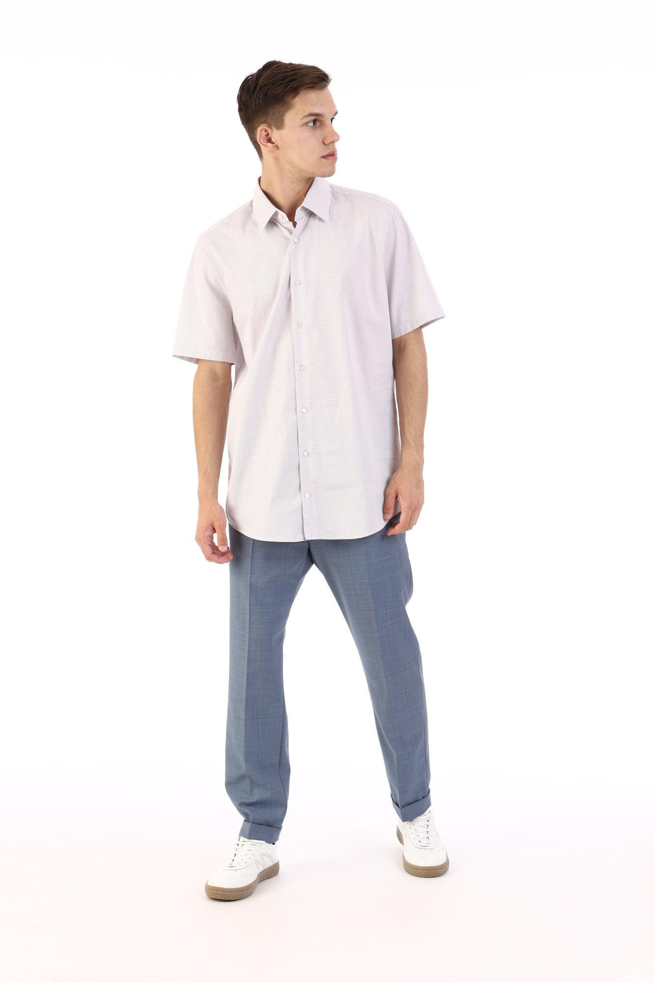 30014978_10006748 Сорочка д/р Strellson Розовый