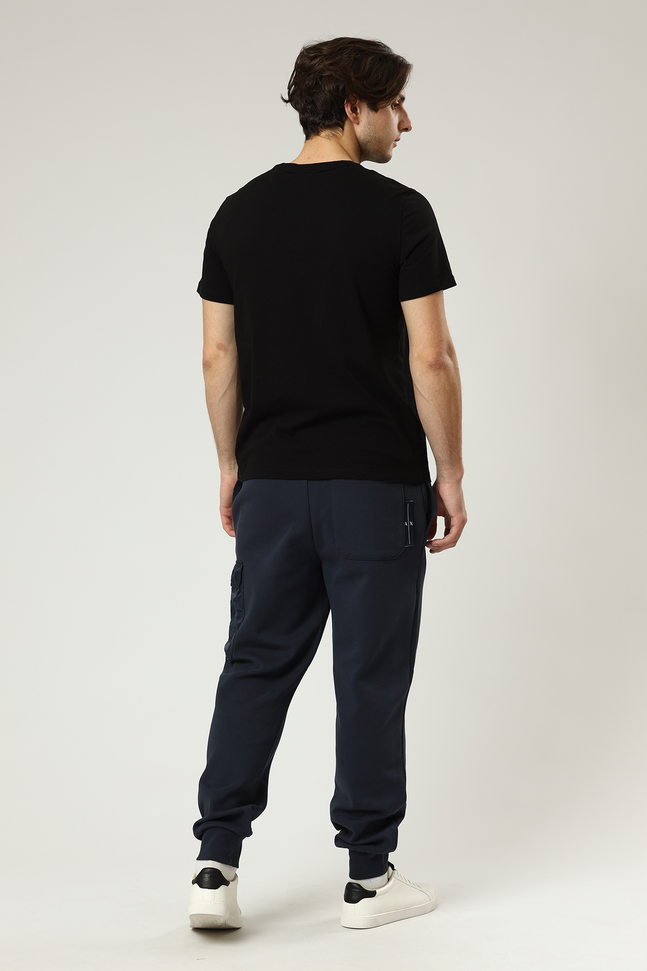 3LZPFA_ZJ6TZ Брюки спортивные джоггеры Armani Exchange Синий