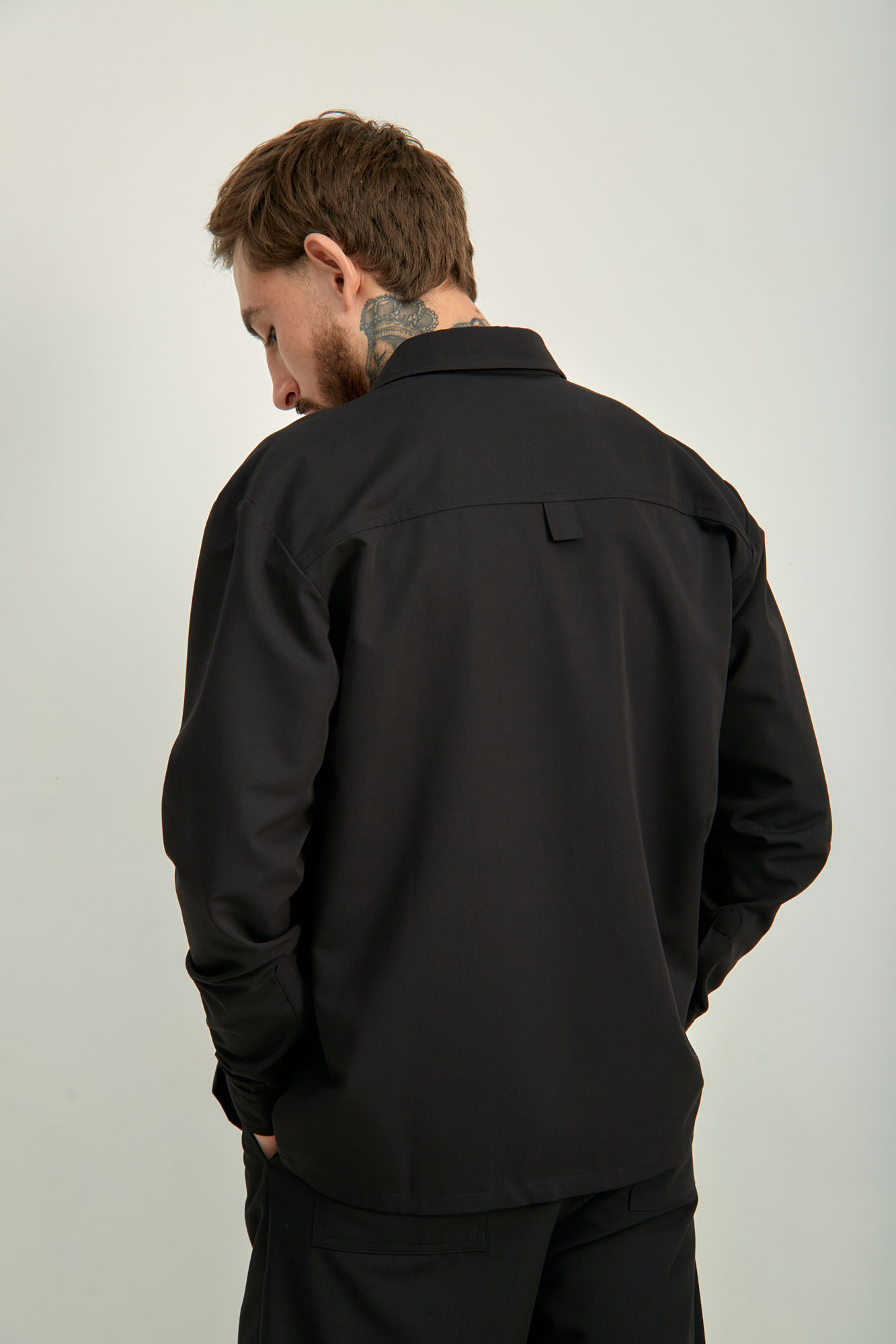 M-241-TH-56-1018 Рубашка с длинным рукавом The Hills Черный