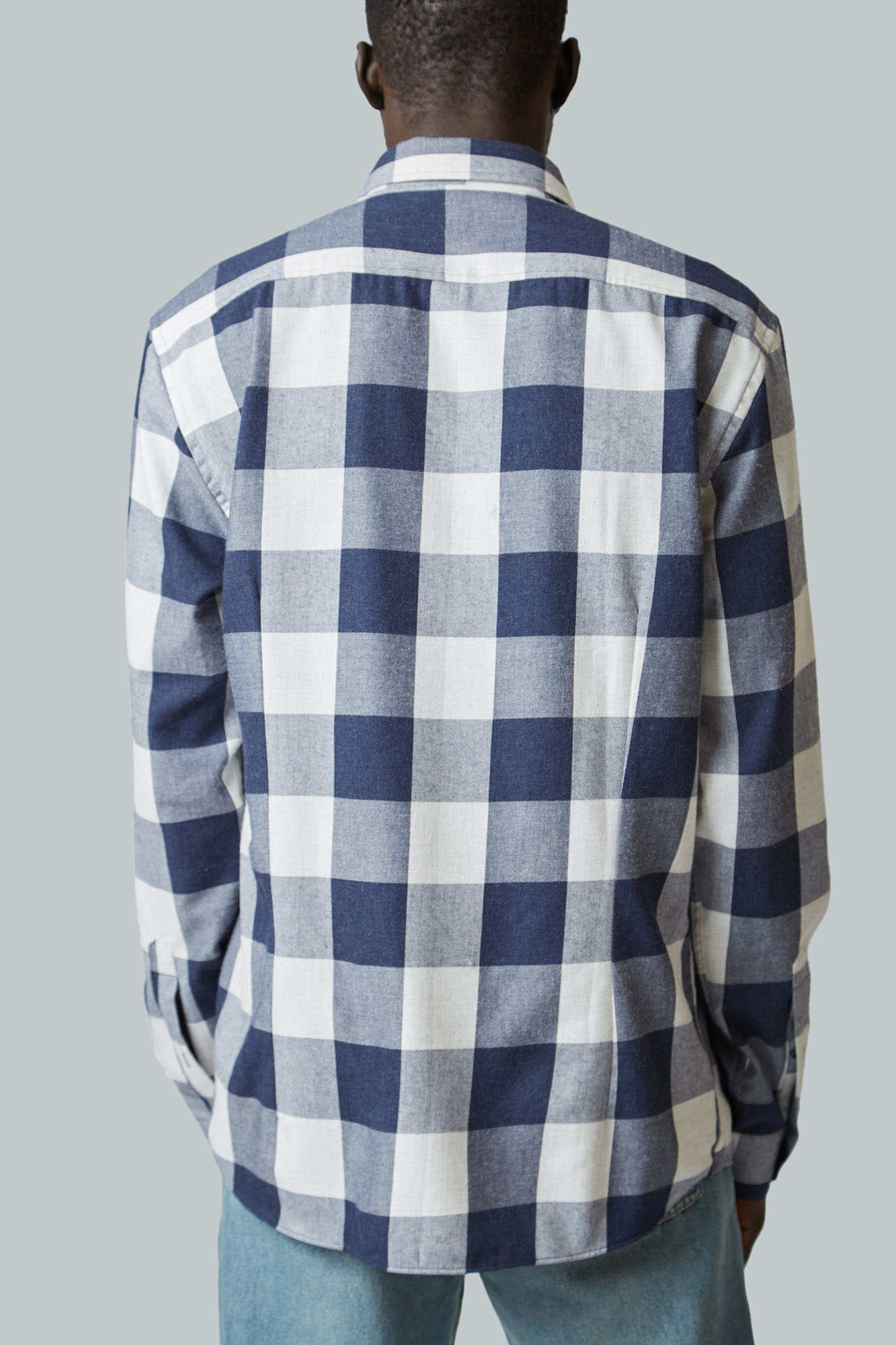 VM-BAL-58-005 Рубашка с длинным рукавом Van Mich Синий