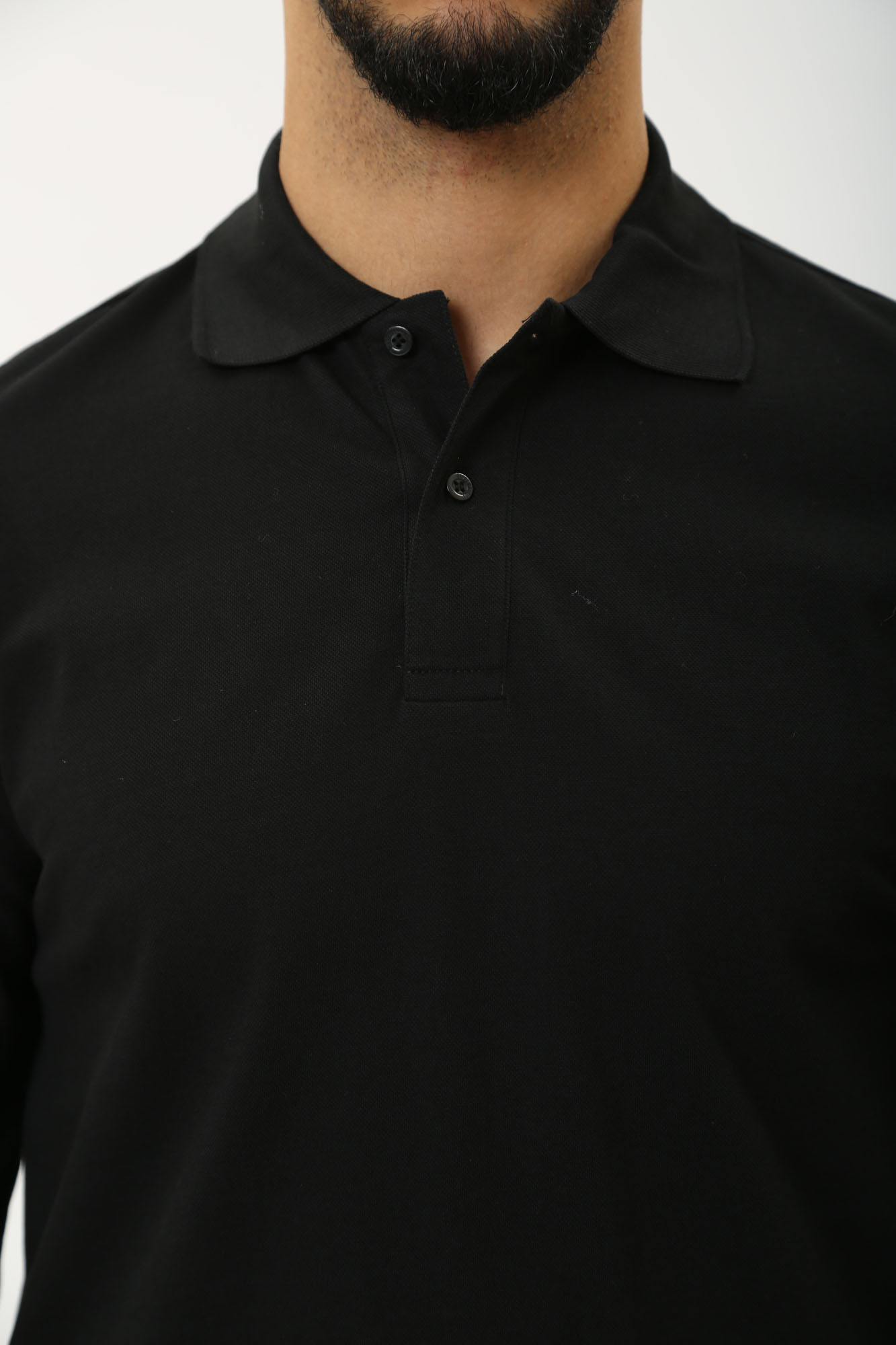 PBMT0271 Поло с длинным рукавом Bikkembergs Черный