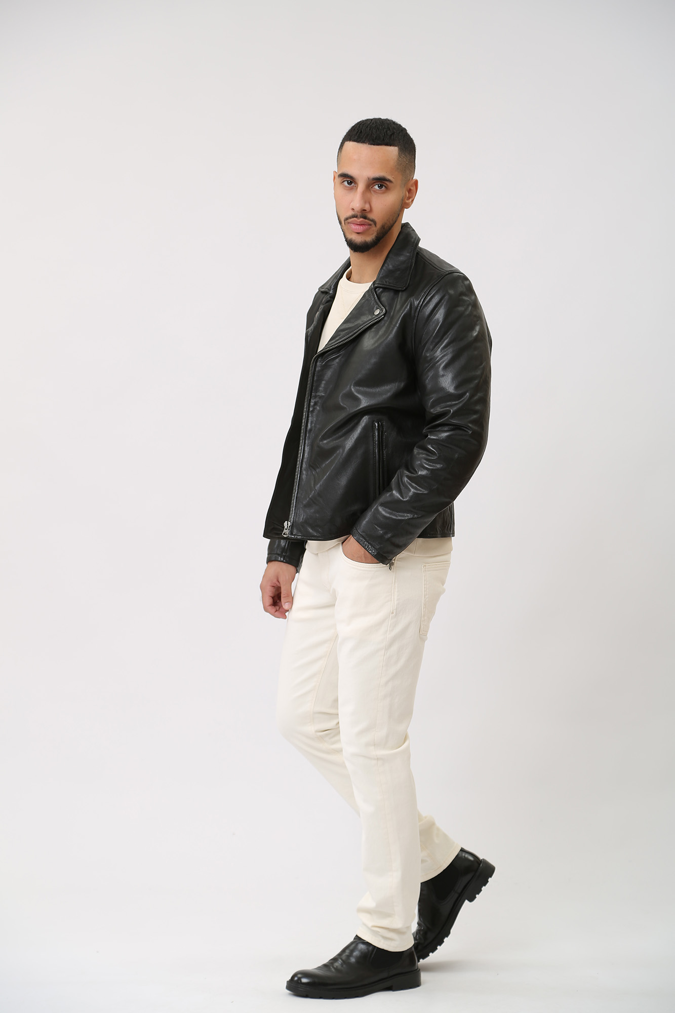 Куртка кожаная Pepe Jeans Черный