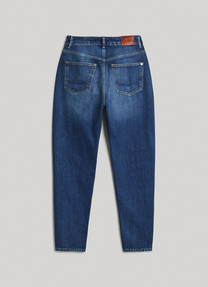 PL204601 джинсы tapered jeans uhw sparkle  pepe jeans 