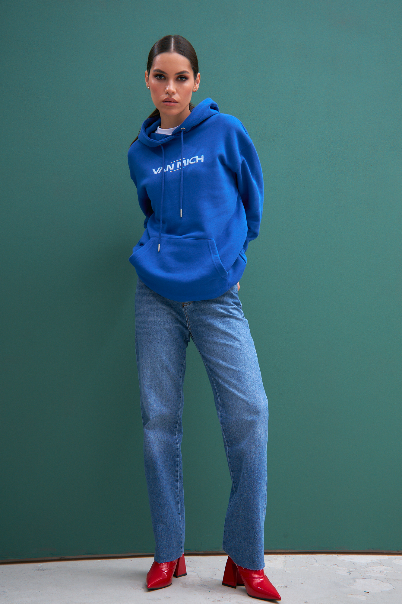 VW-232-33-009 джинсы 90s straight van mich 