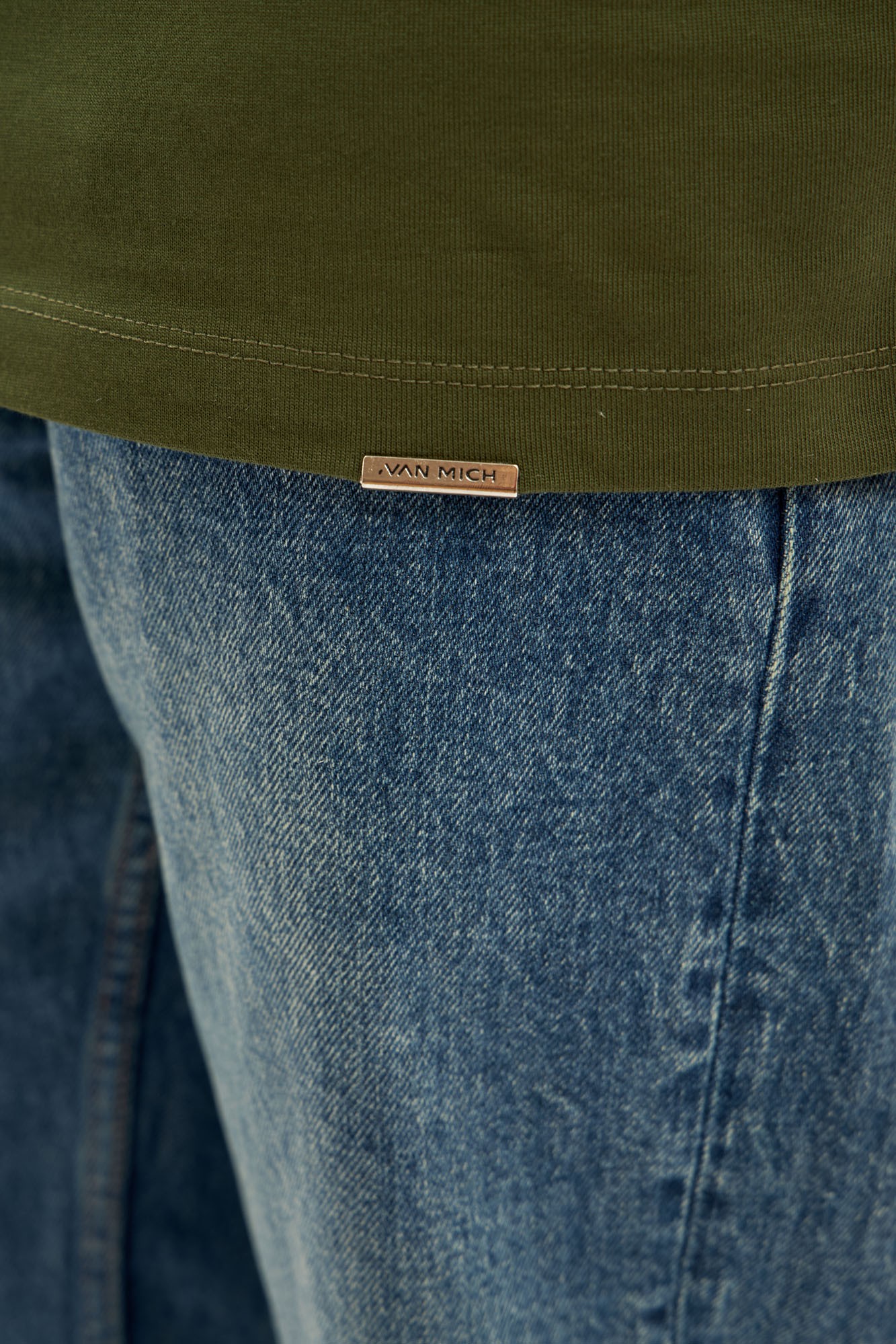 VM-ERK-22-575 Футболка Van Mich Хаки