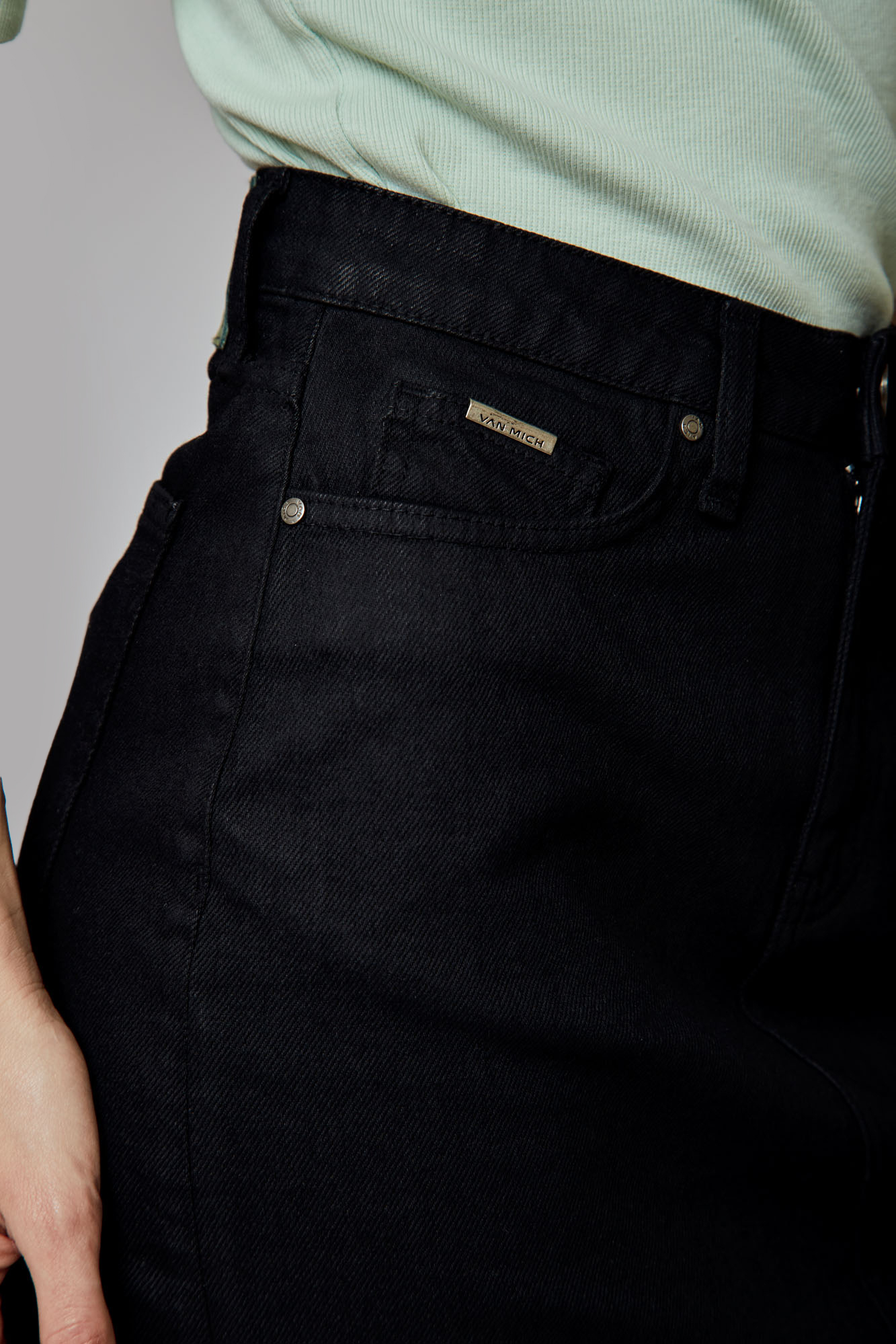 VW-OMA-33-336 юбка джинсовая van mich