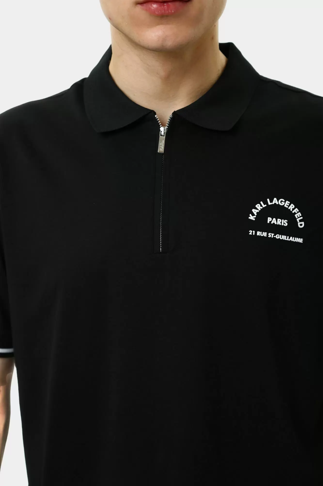 551200_745081 Поло Karl Lagerfeld Черный