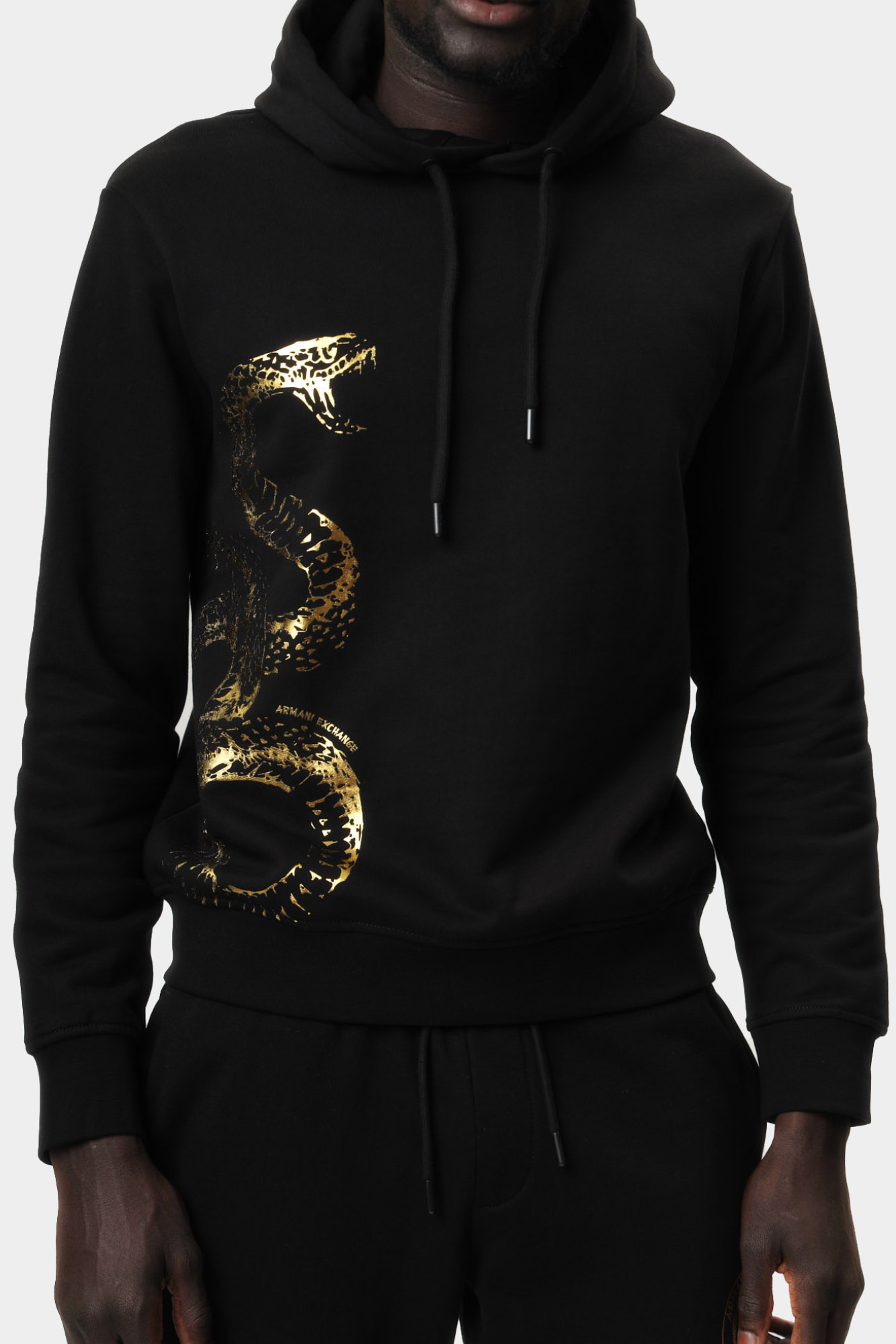 XM000217_AF10830 Худи Armani Exchange Черный