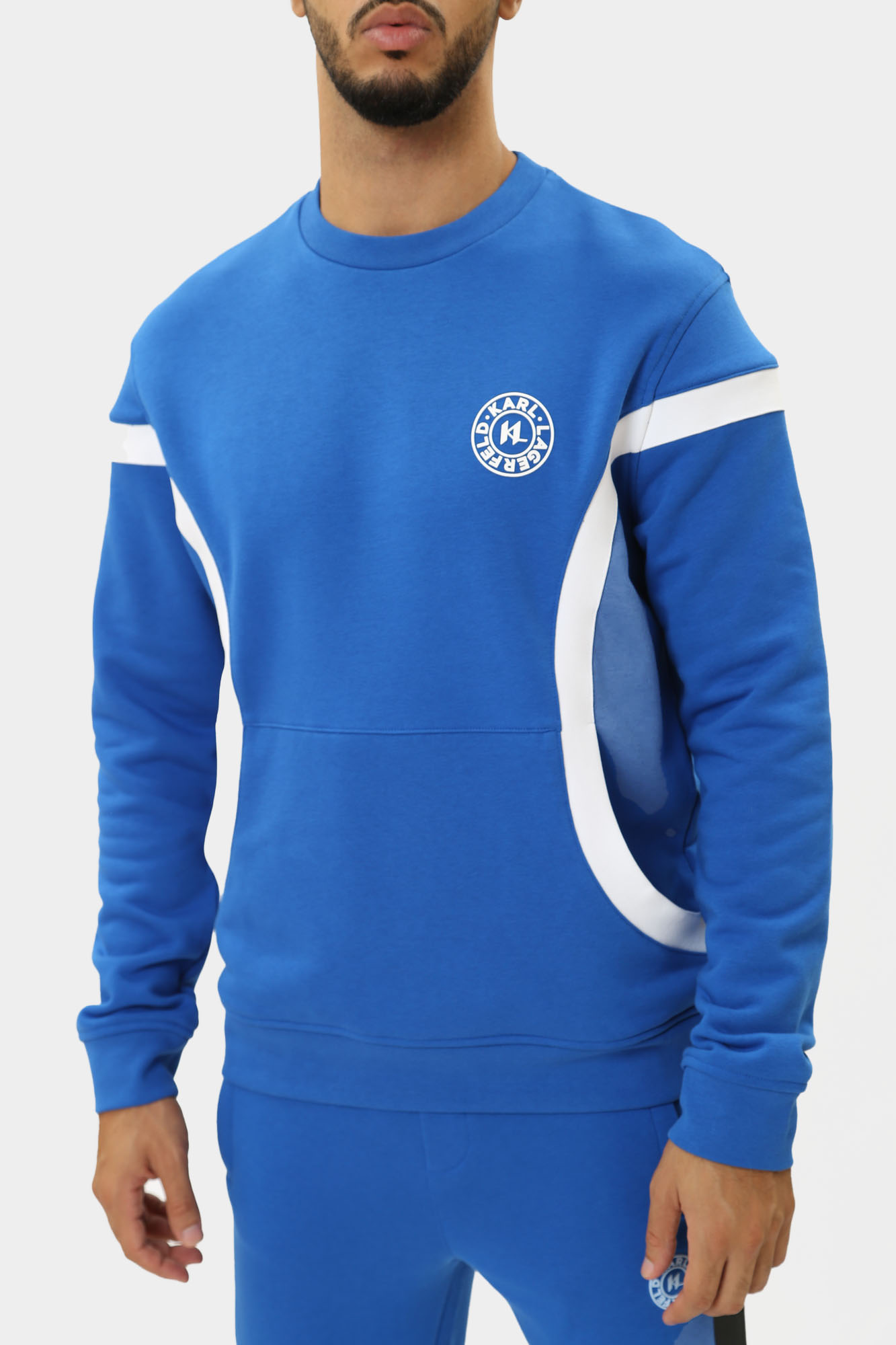 543910_70508 Свитшот Karl Lagerfeld Голубой