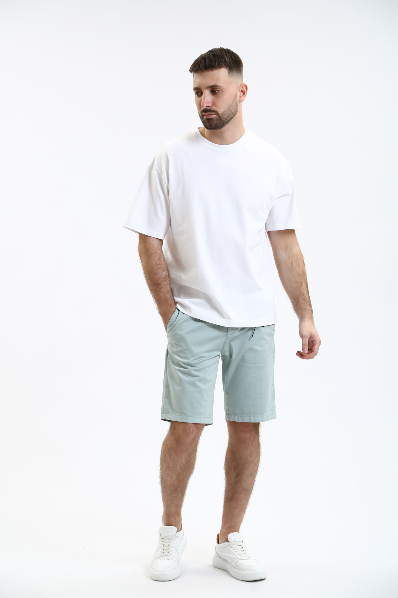 30036807_10015398 Шорты Strellson Синий