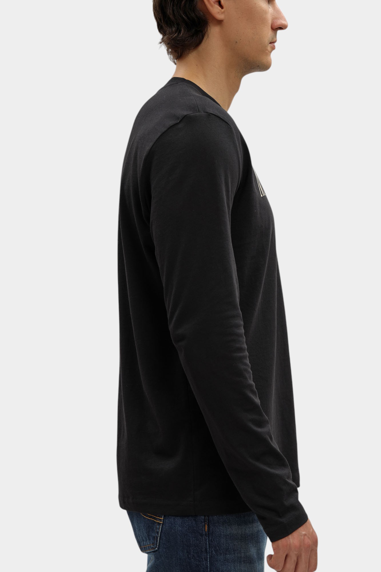 1016873 Лонгслив Mustang Черный