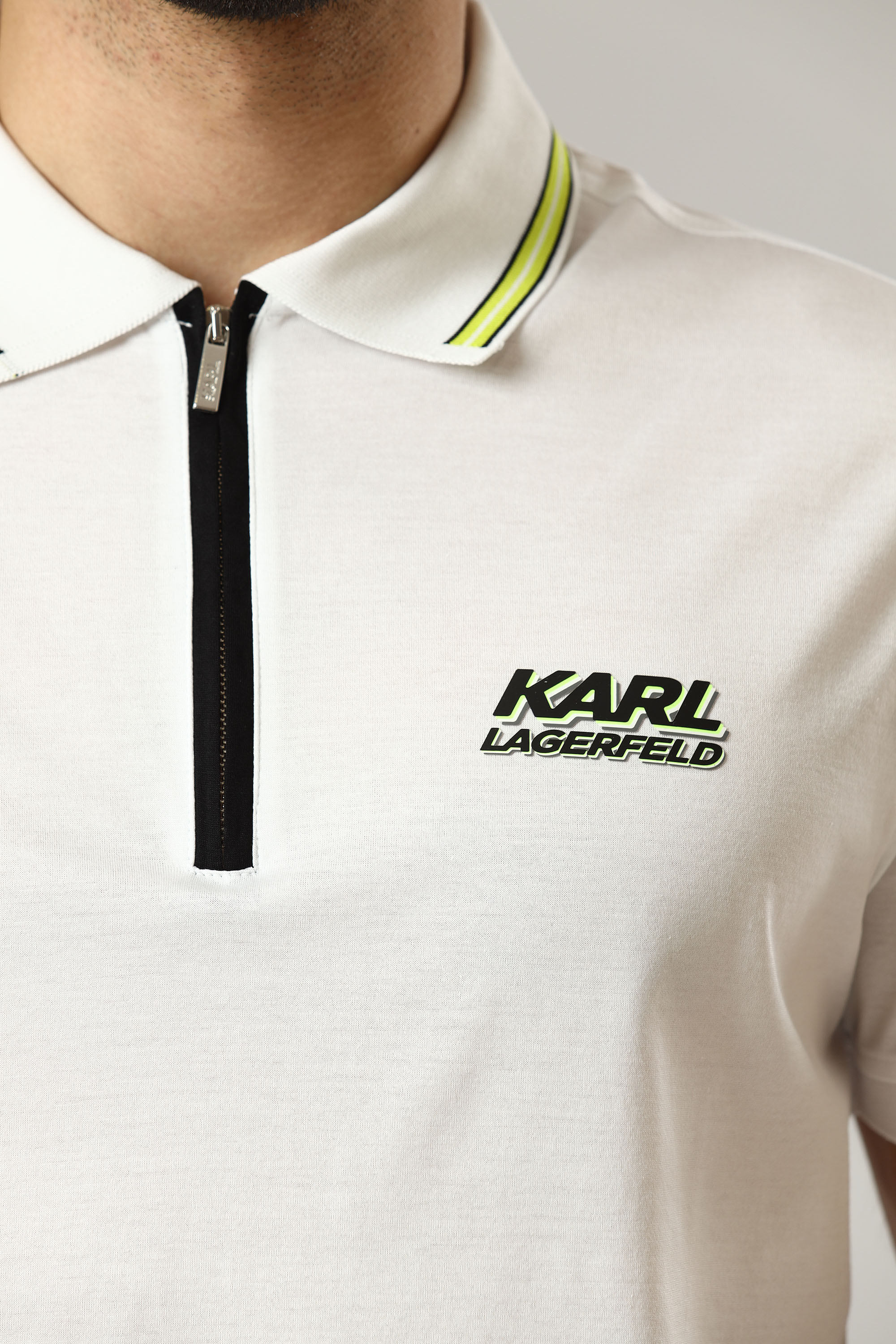 523200_745085 Поло Karl Lagerfeld Белый