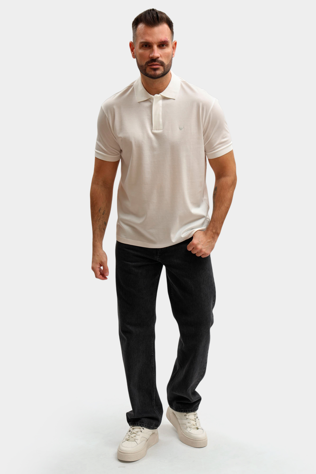 EM005492_AF24839 Поло Emporio Armani Белый