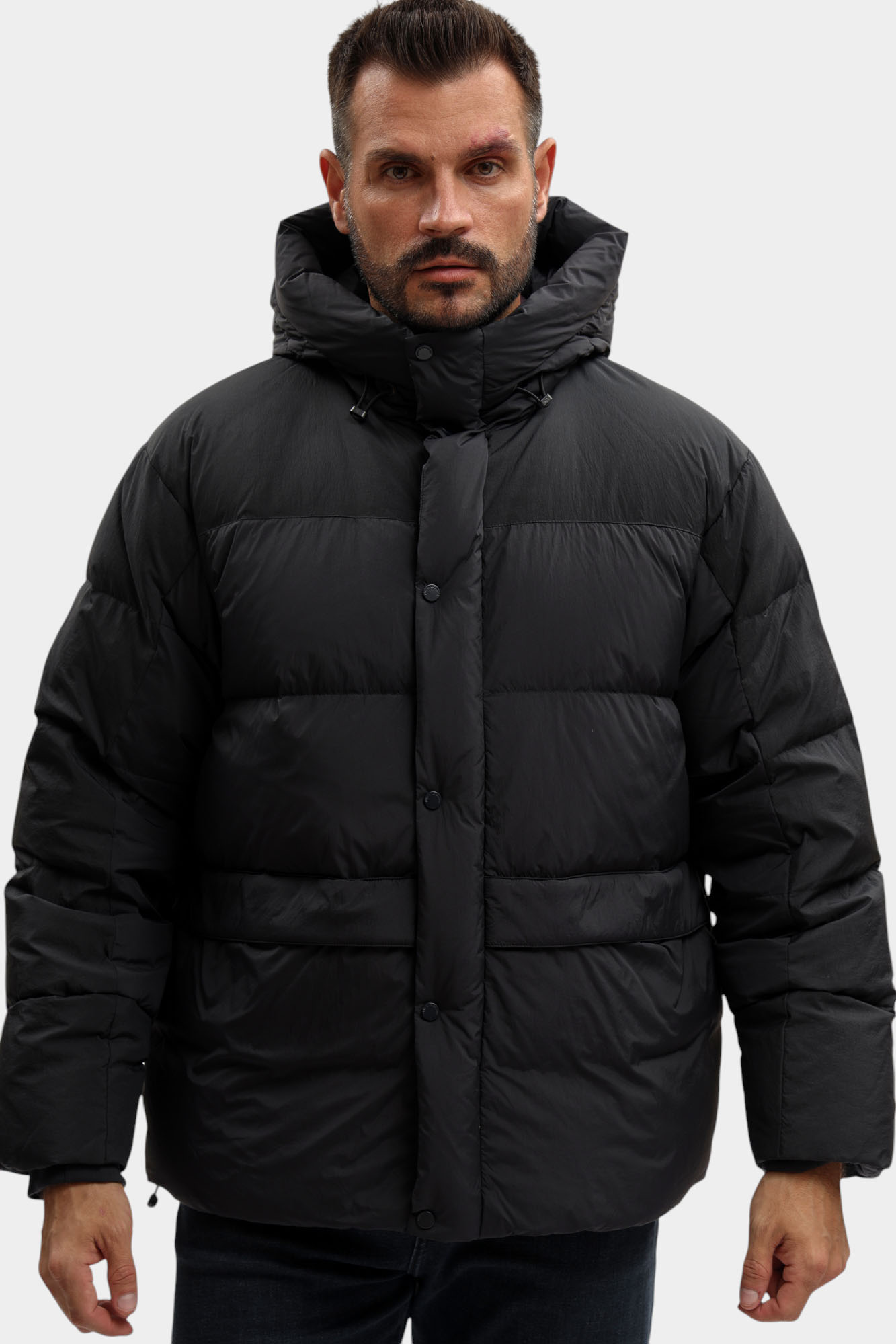 XM001128_AF16650 Куртка пуховая Armani Exchange Синий