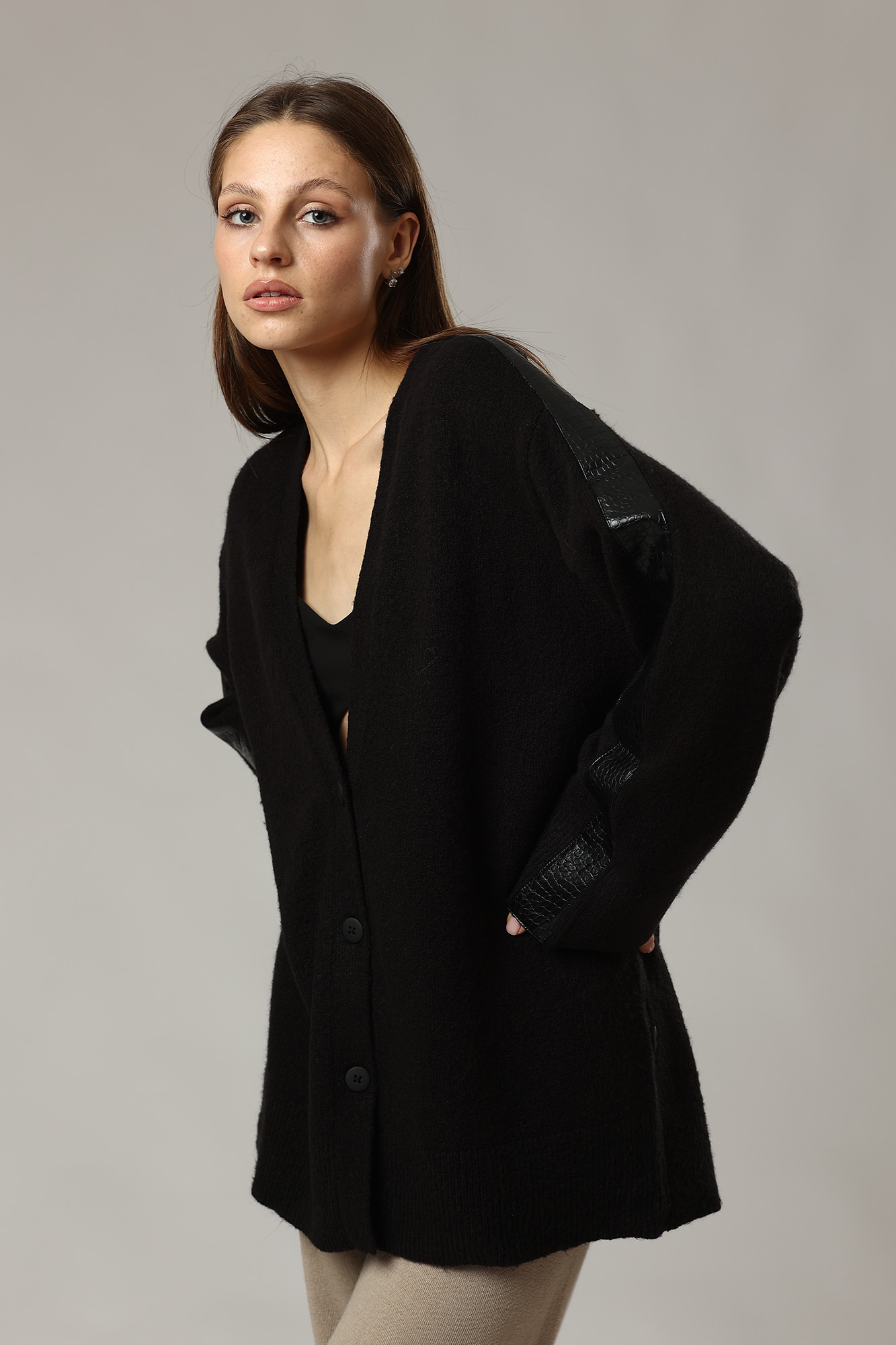 6LYE1E_YMR2Z кардиган armani exchange 