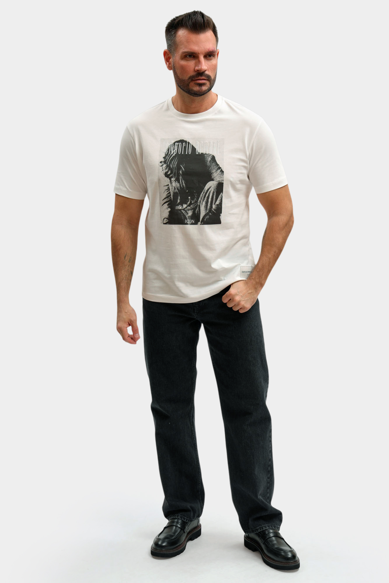 EM004751_AF23082 Футболка Emporio Armani Белый