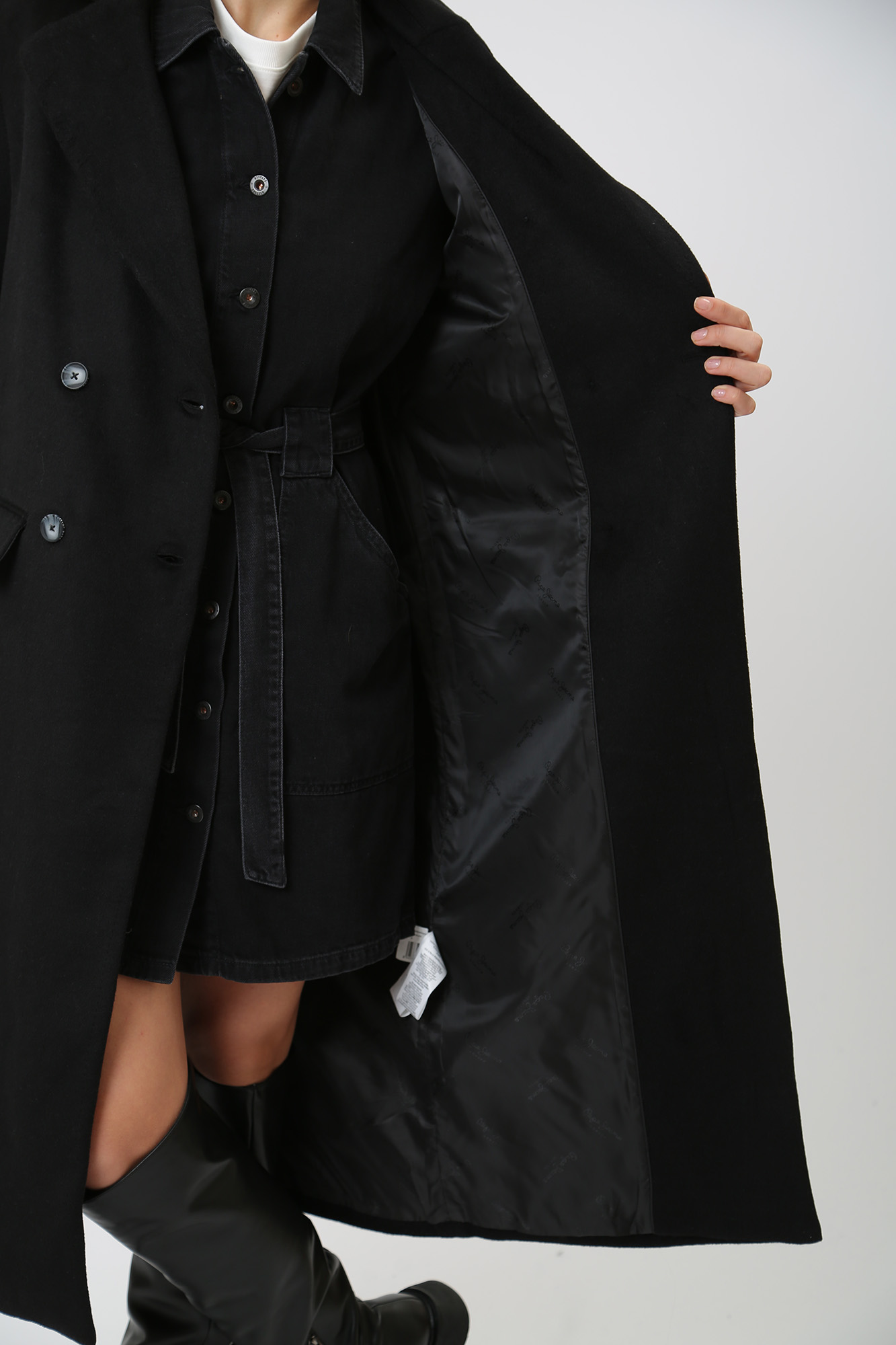 PL402254 пальто pepe jeans 