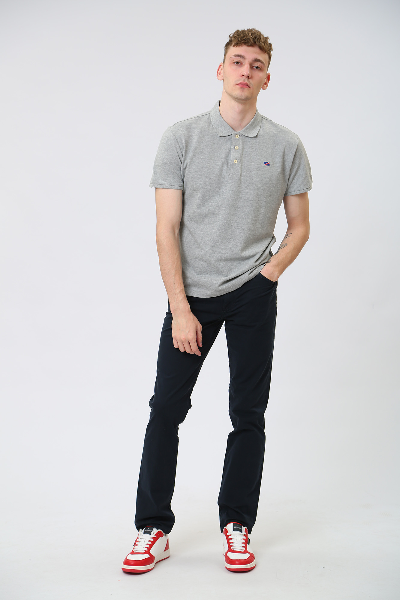 1009074 Брюки Mustang Синий