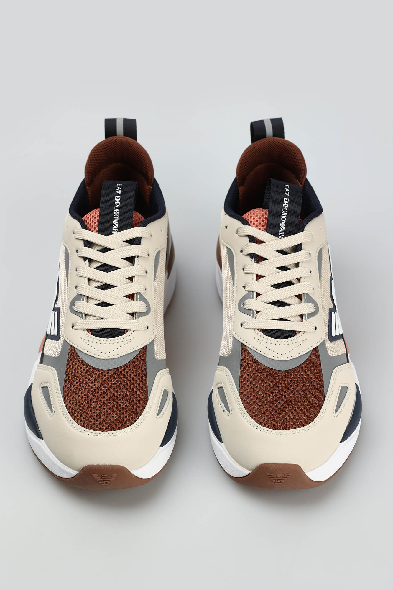 X8X070_XK165 Кроссовки EA7 Бежевый