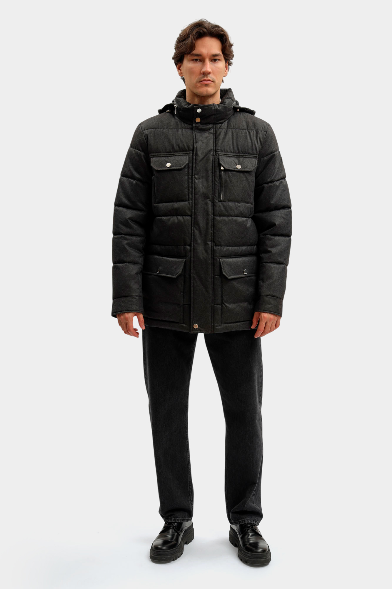 554557_505018 Куртка пуховая Karl Lagerfeld Черный