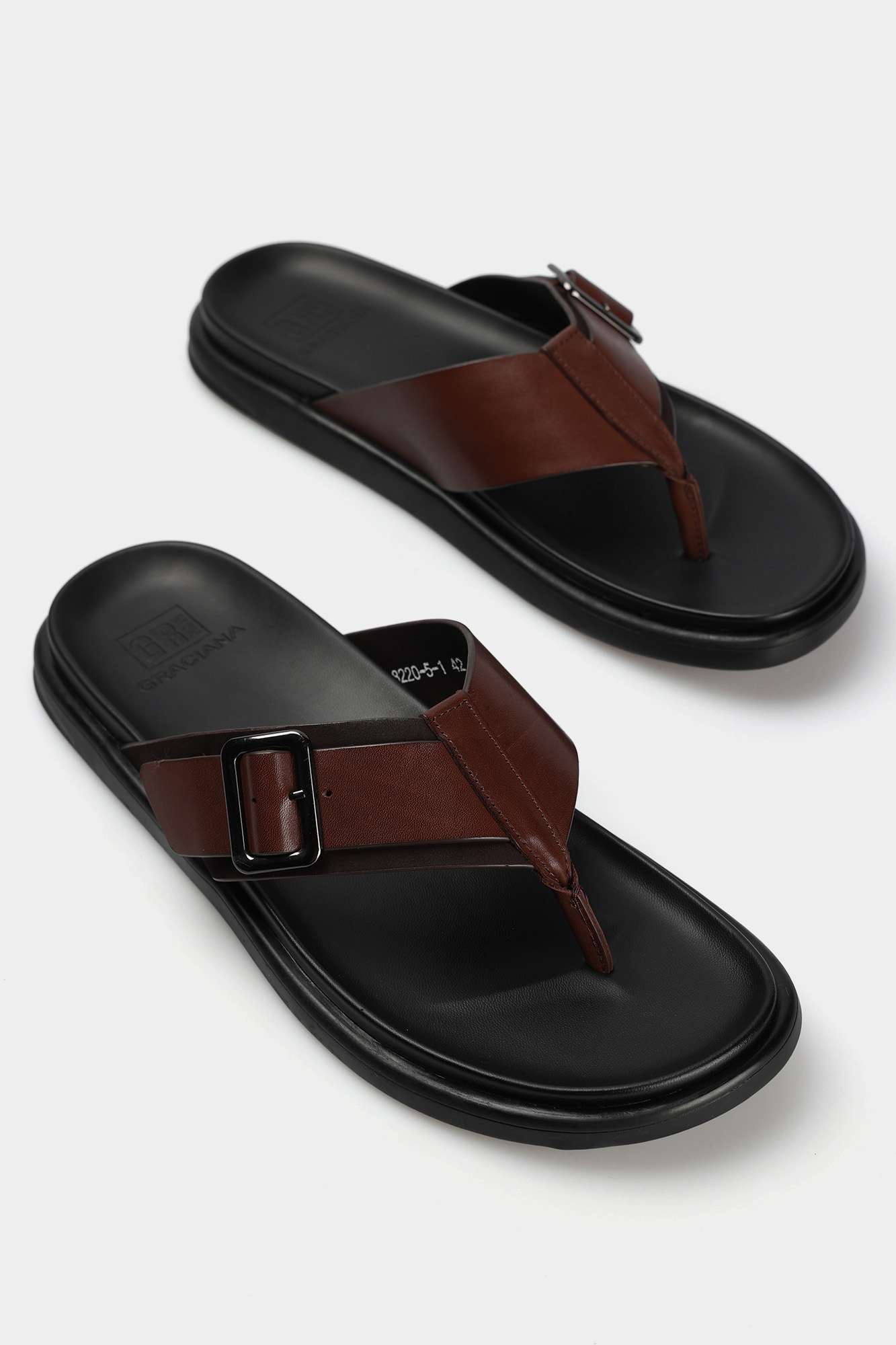 GAM-8220-5 Шлепки Graciana Коричневый