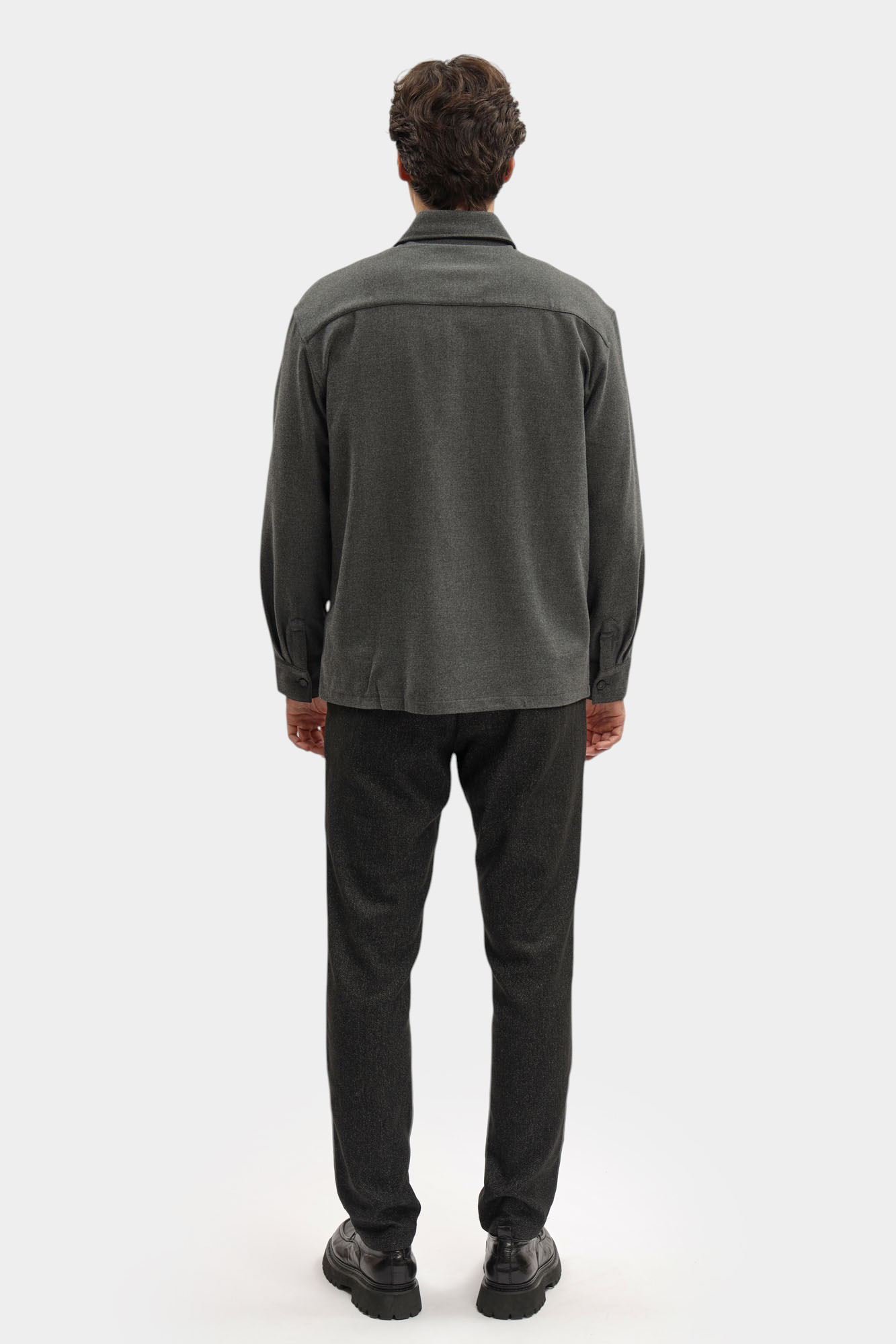 554566_605980 Рубашка Karl Lagerfeld Серый