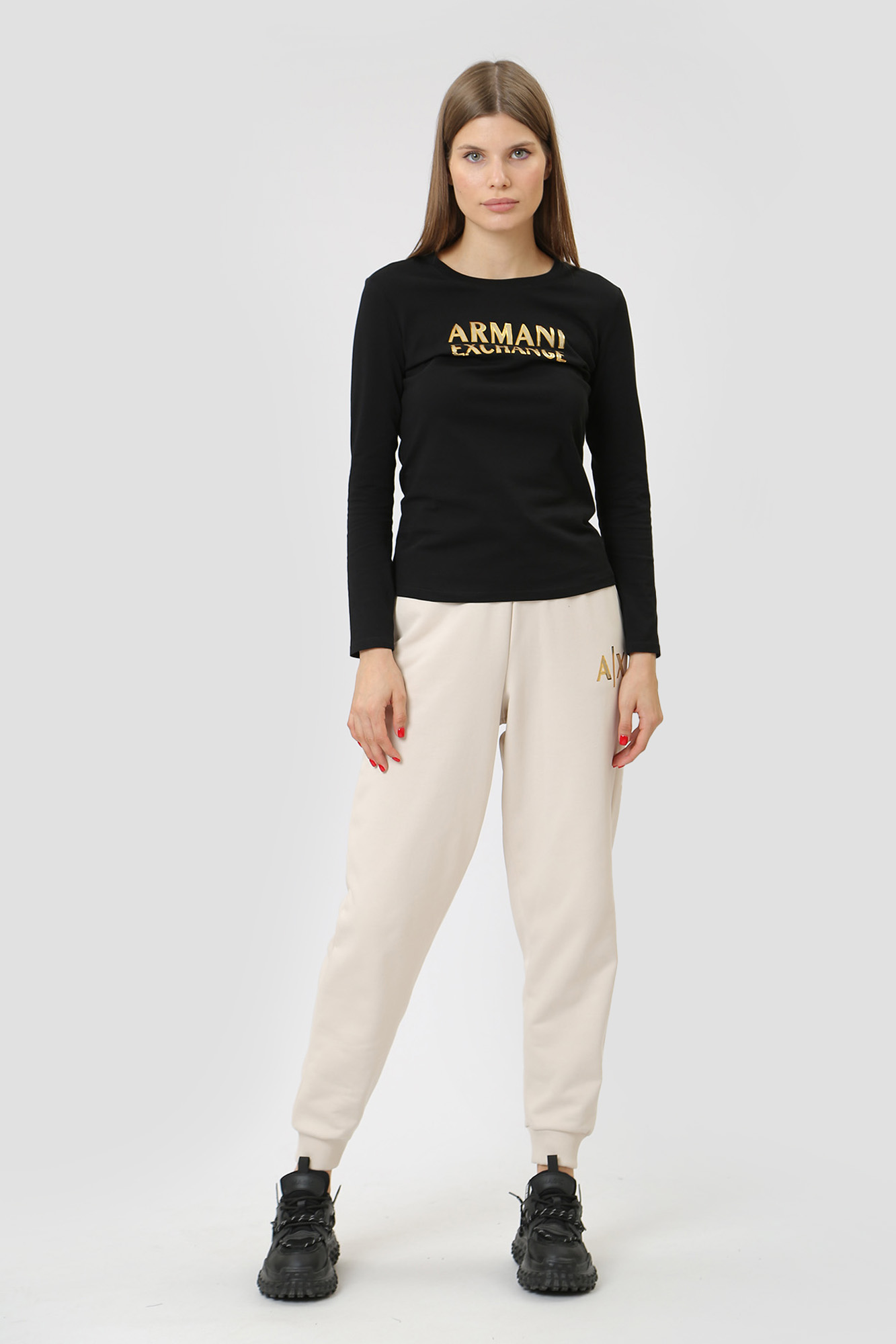 6RYT56_YJ8QZ лонгслив armani exchange 