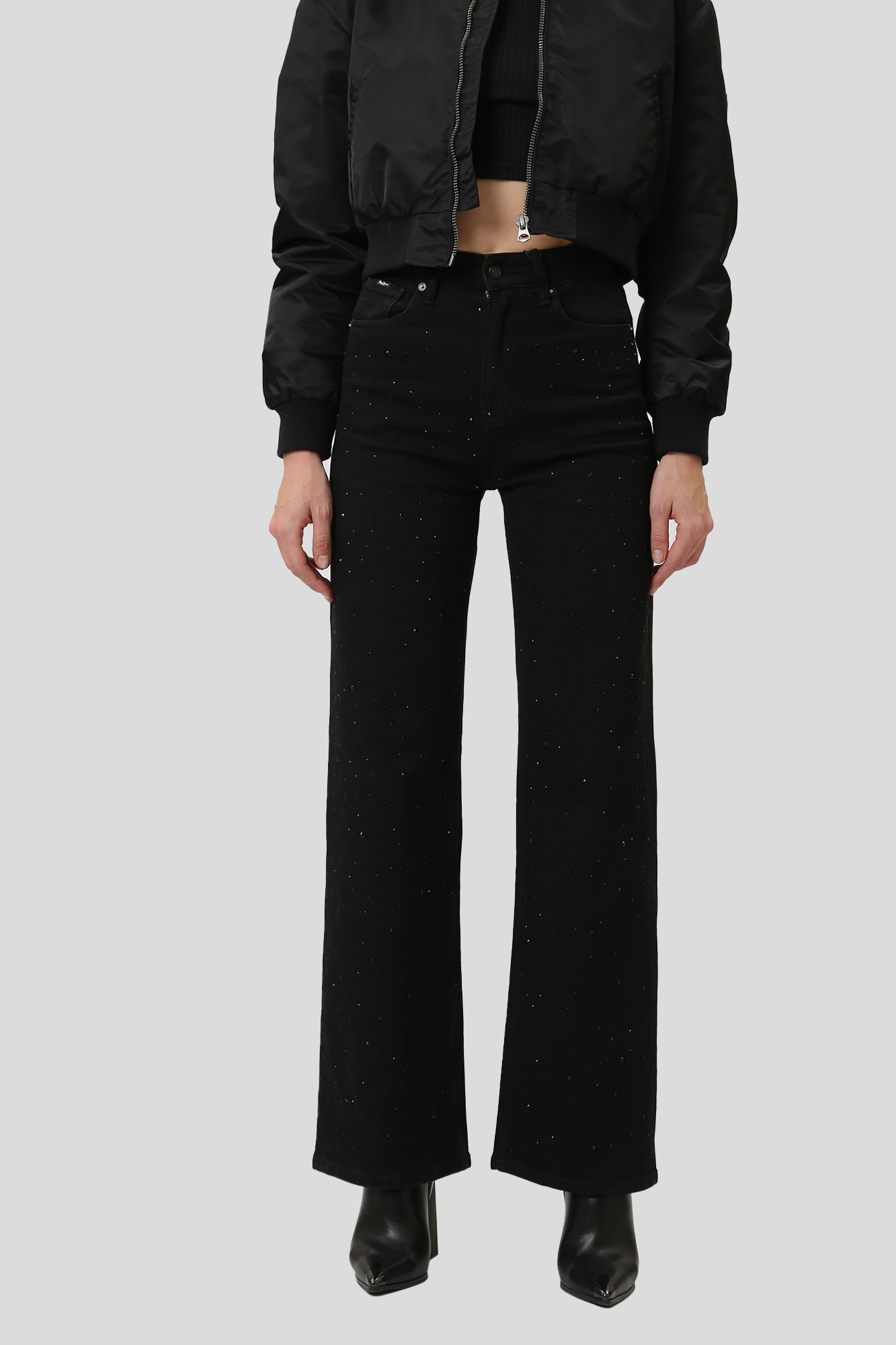 PL204604 джинсы wide leg jeans uhw  pepe jeans 