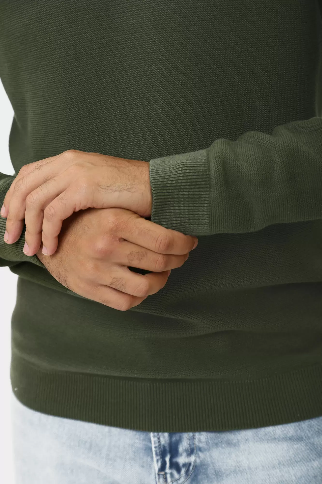 1015472 Джемпер Mustang Зеленый