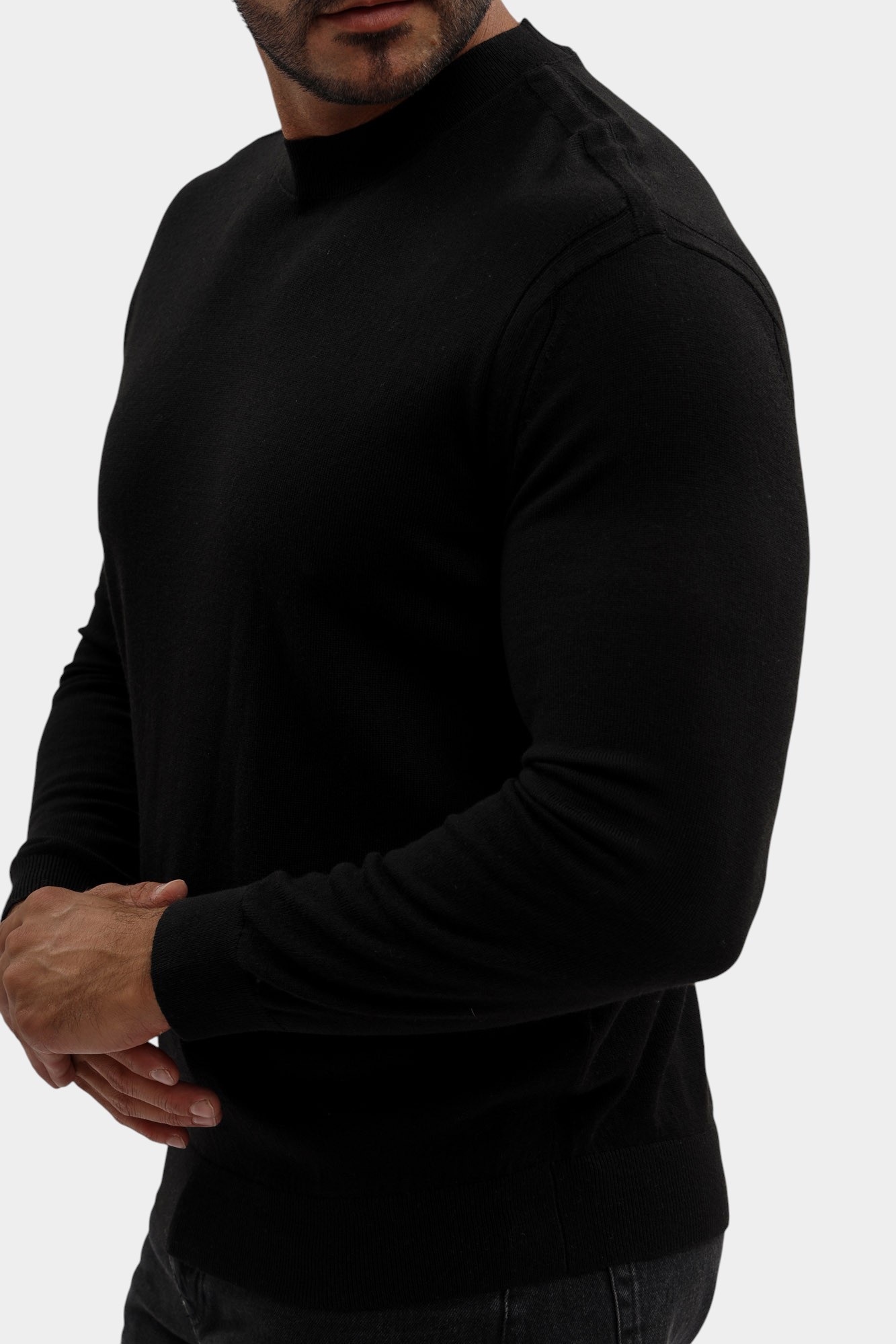 XM001878_AF11982 Джемпер Armani Exchange Черный