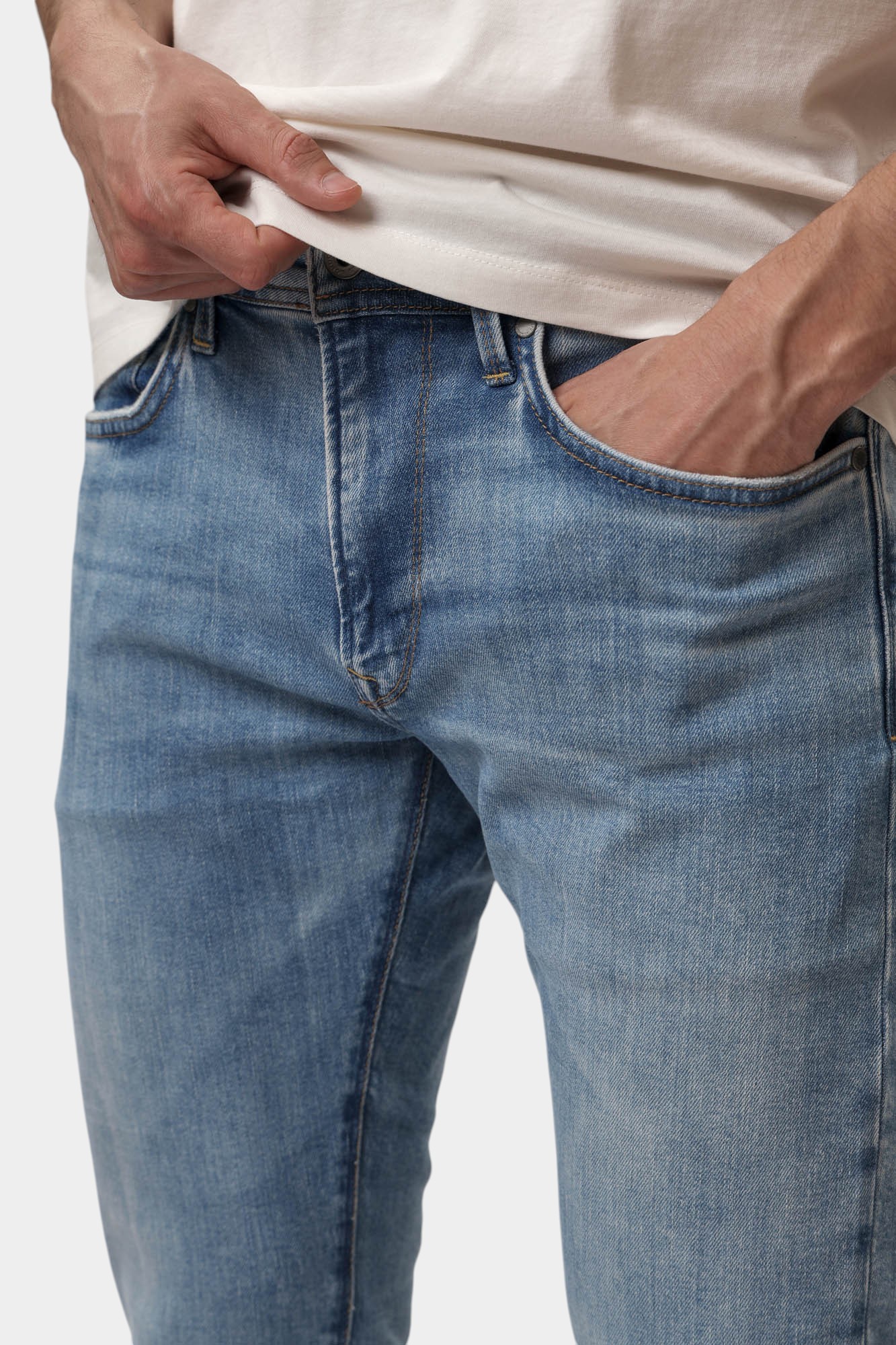 PM206326VX5 Брюки джинсовые Pepe Jeans Голубой