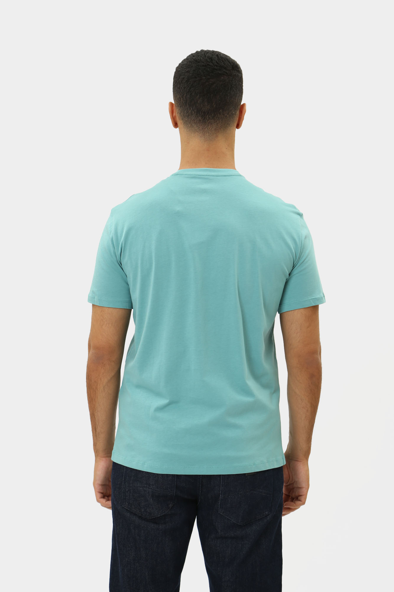 3DZTJB_ZJBYZ Футболка Armani Exchange Бирюзовый