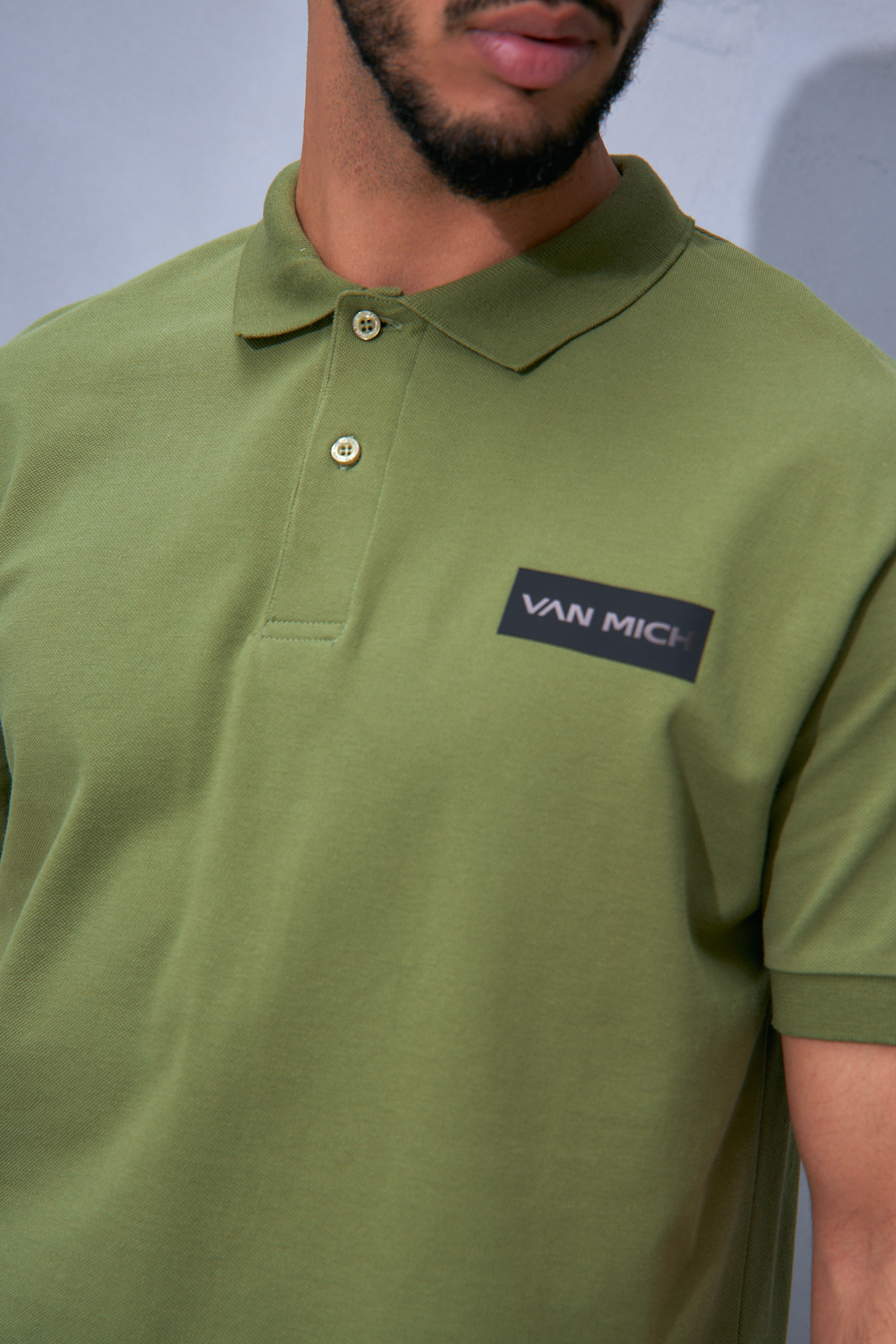 VM-232-54-013 Поло Van Mich Зеленый