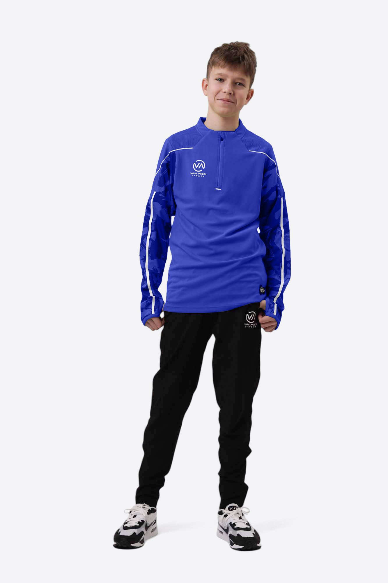 INDJ4904 Джемпер тренировочный Van Mich Sports Синий