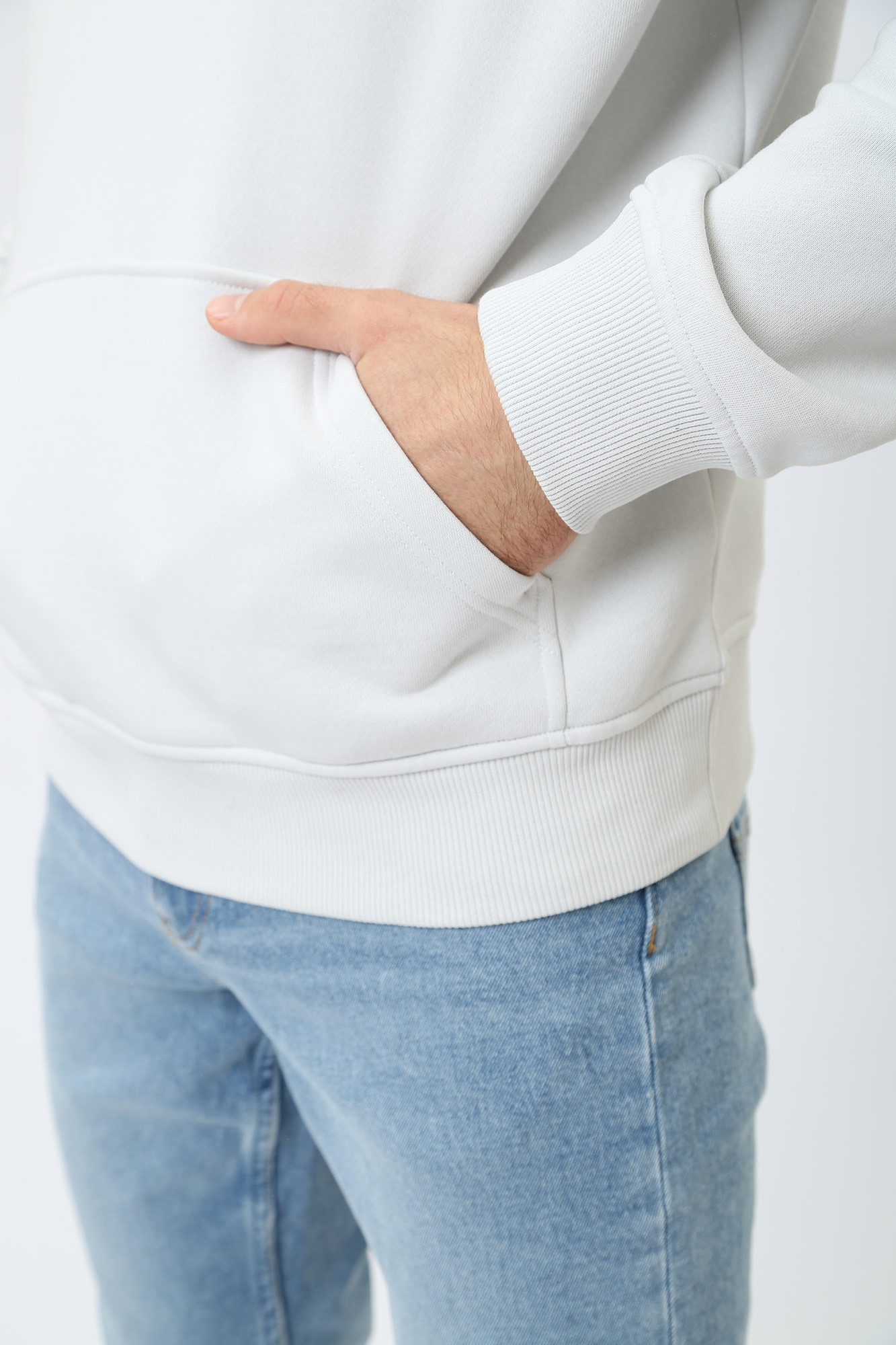 J30J321883 Худи Calvin Klein Jeans Серый