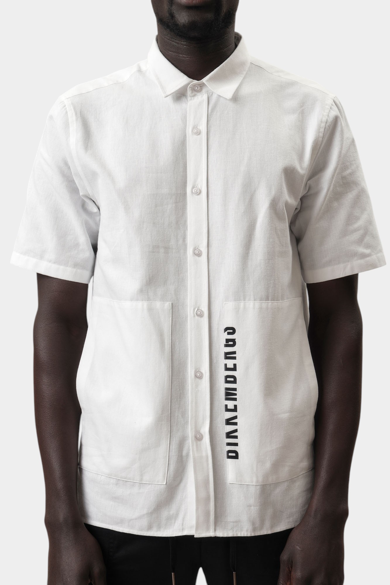 BMS0789 Рубашка Bikkembergs Белый